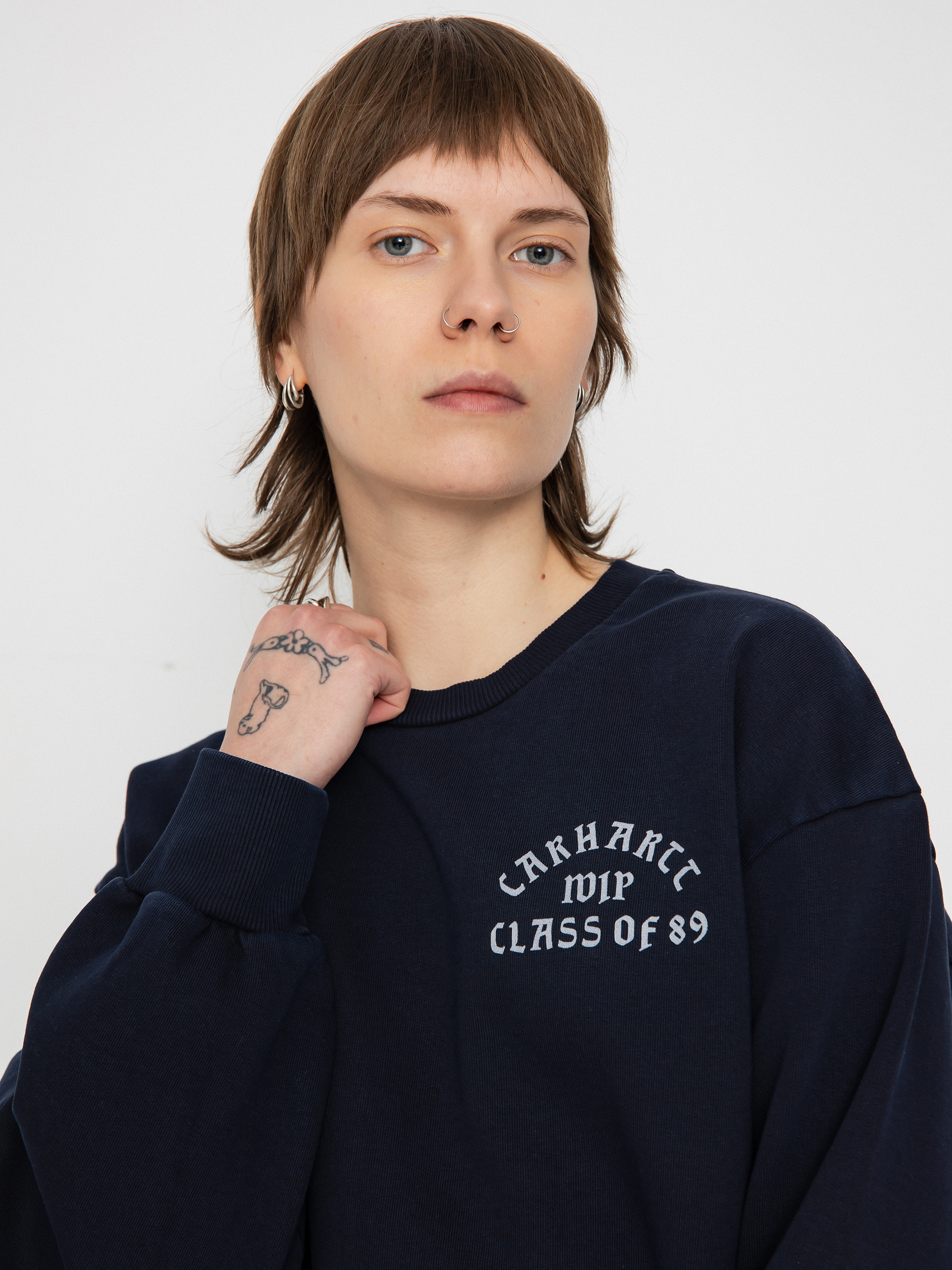 Bluza Carhartt WIP Class of 89 Wmn (dark navy/white)