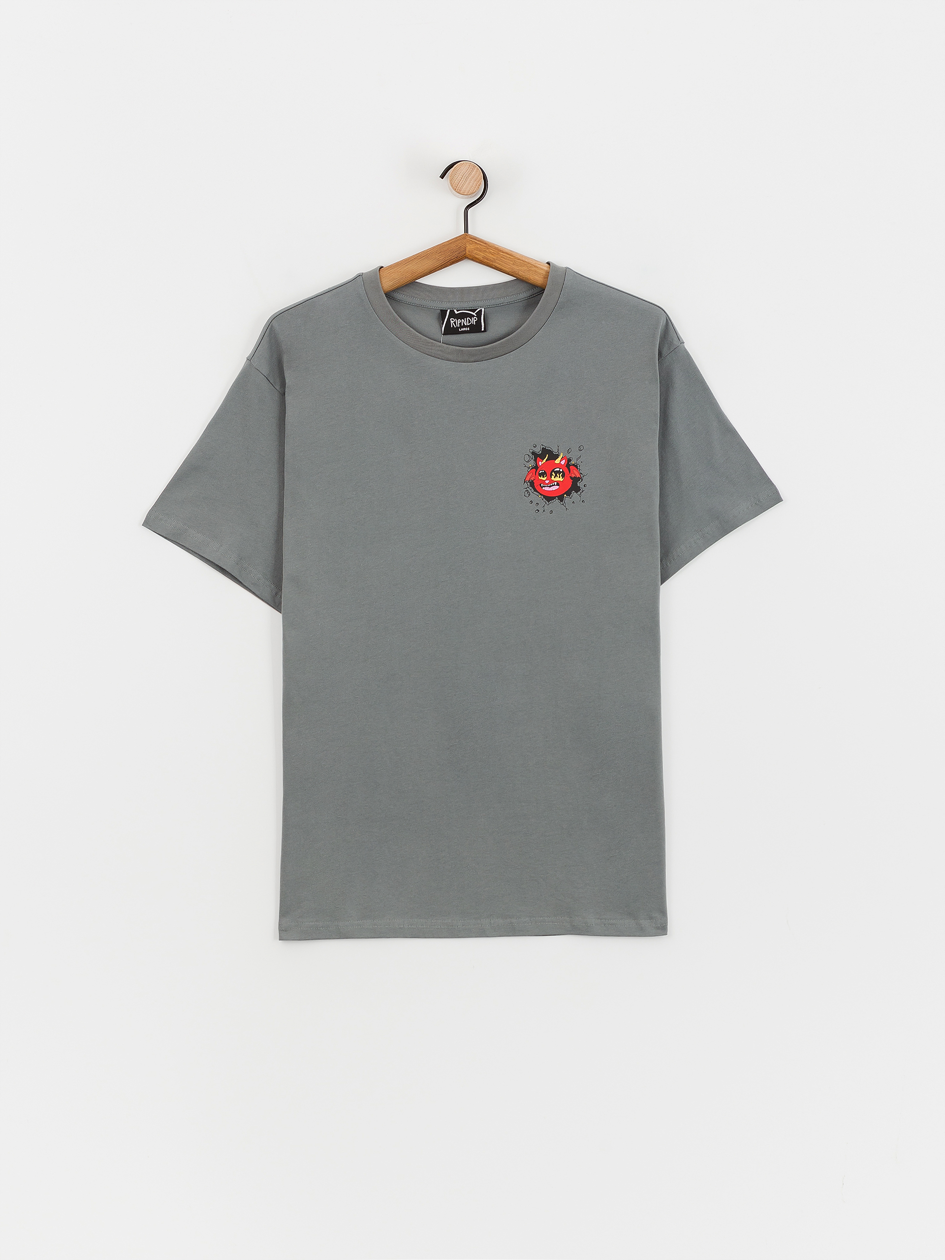 T-shirt RipNDip Devil Monster (charcoal)