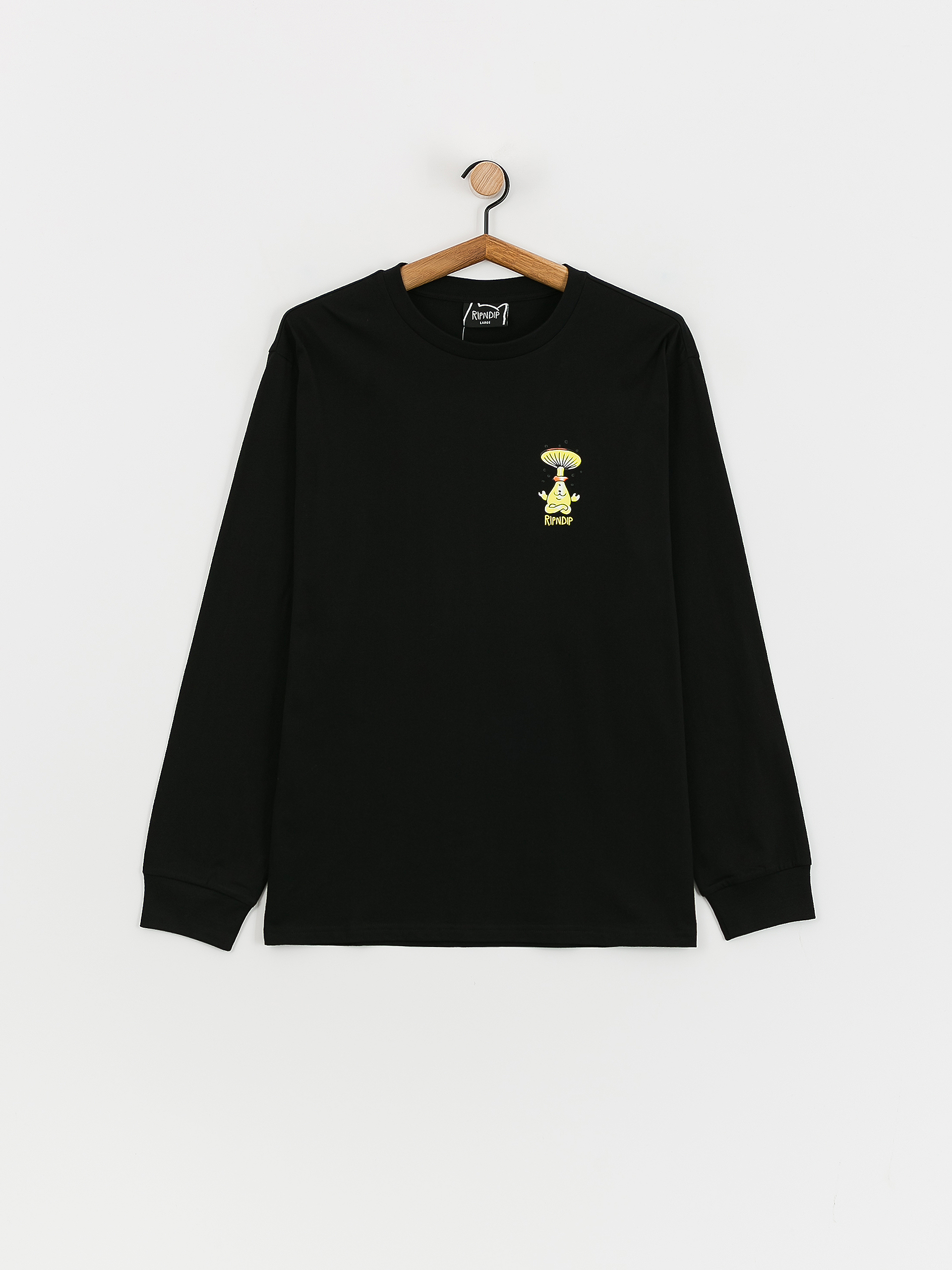 Longsleeve RipNDip Know Ur Shrooms (black)