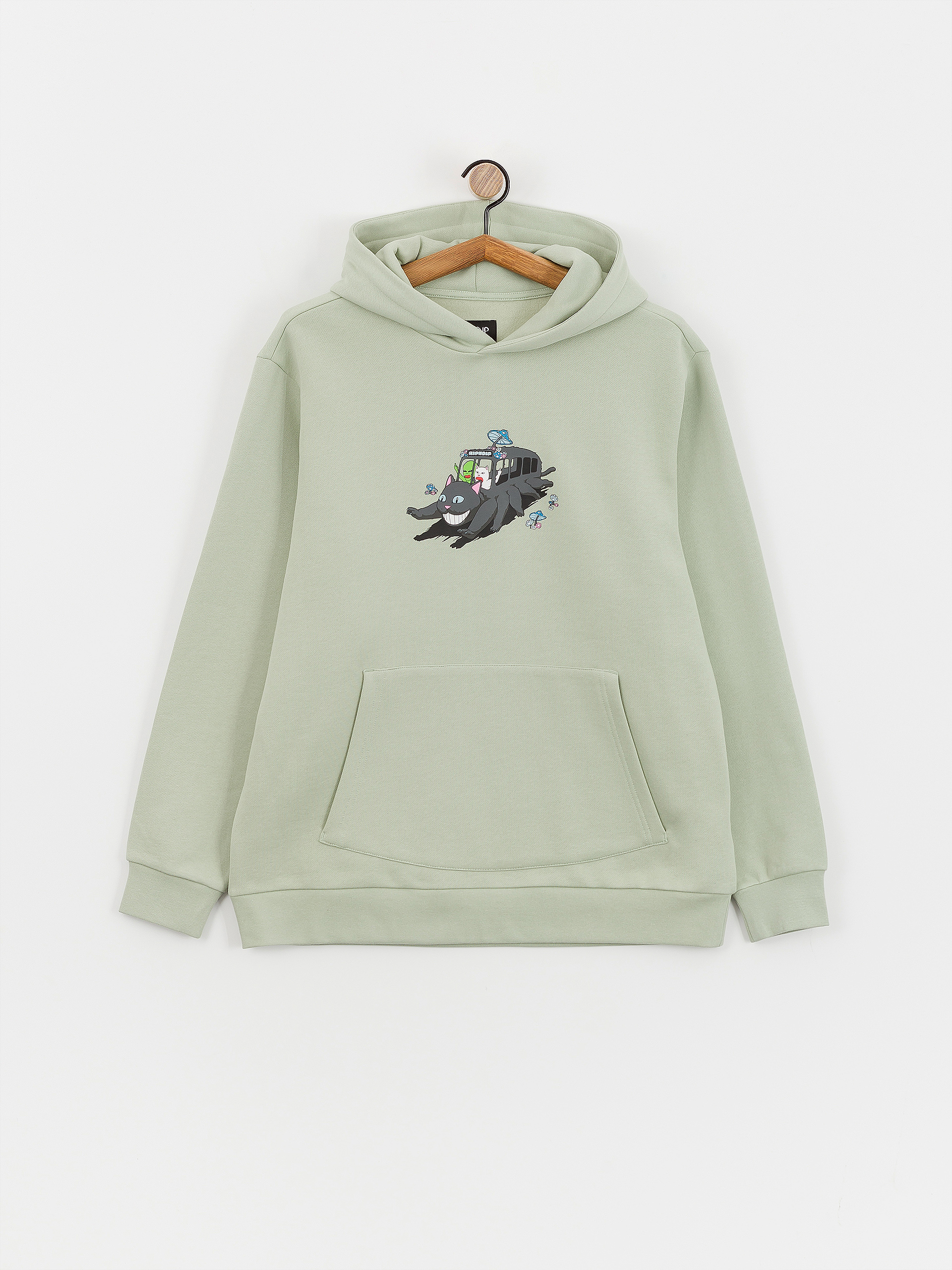 Bluza z kapturem RipNDip Adventure Bus HD (sage)
