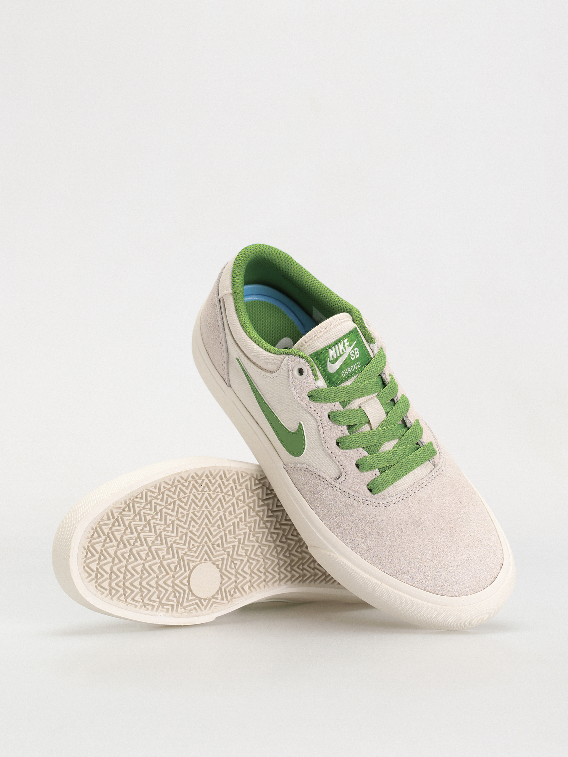 Buty Nike SB Chron 2 (phantom/chlorophyll summit white sail)