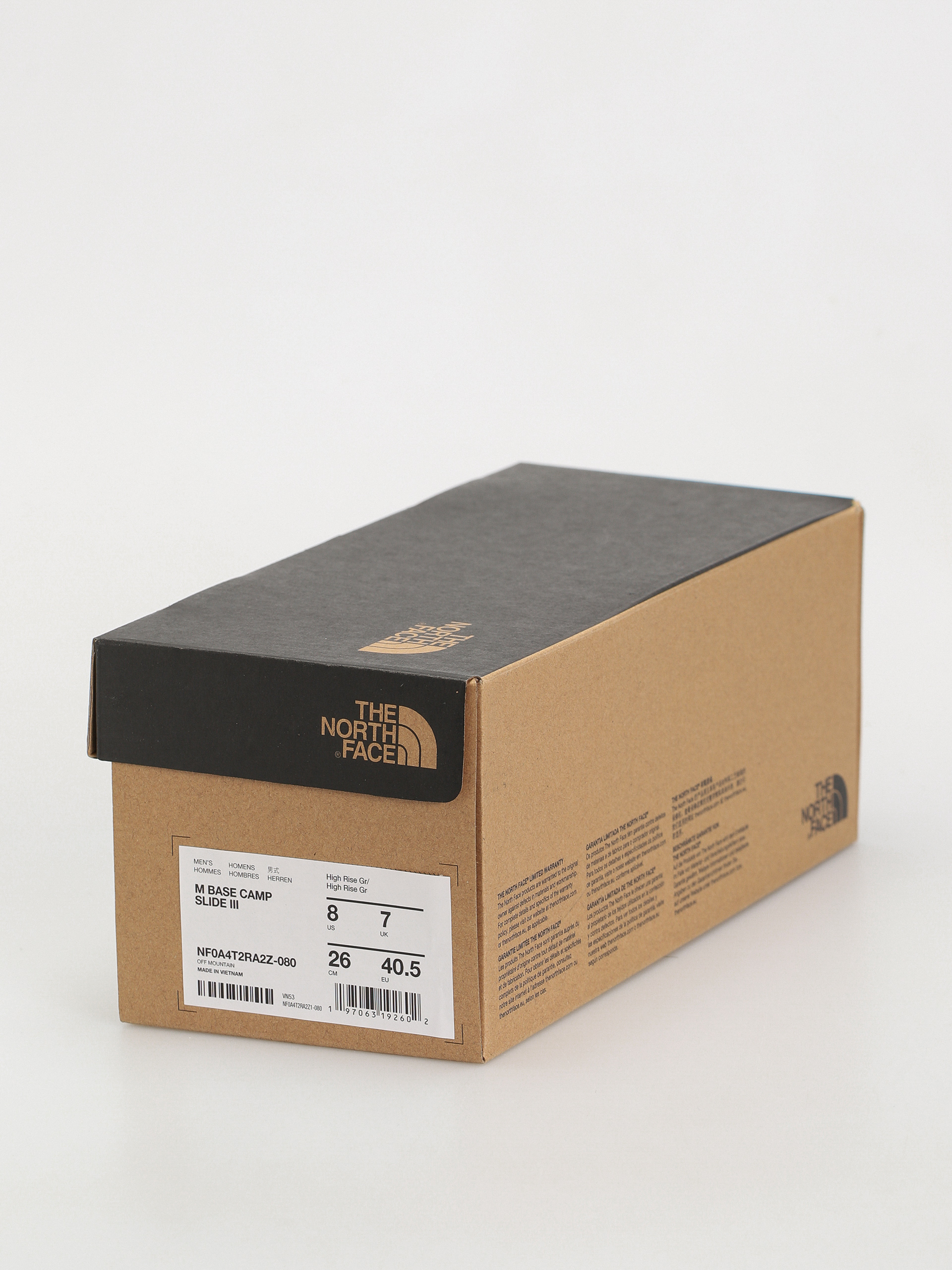 Klapki The North Face Base Camp III (high rise gr/high rise gr)