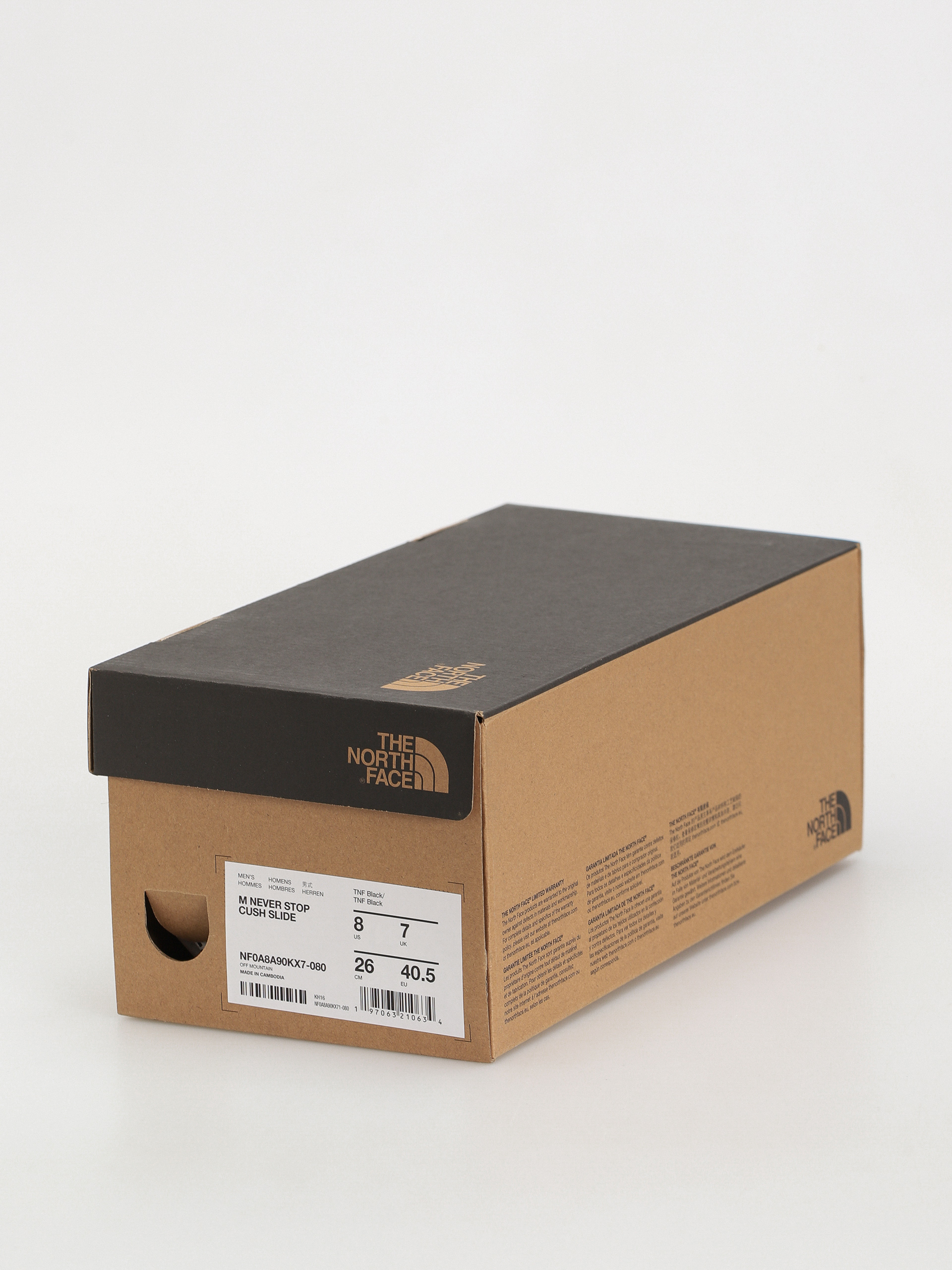 Klapki The North Face Never Stop Cush (tnf black/tnf black)