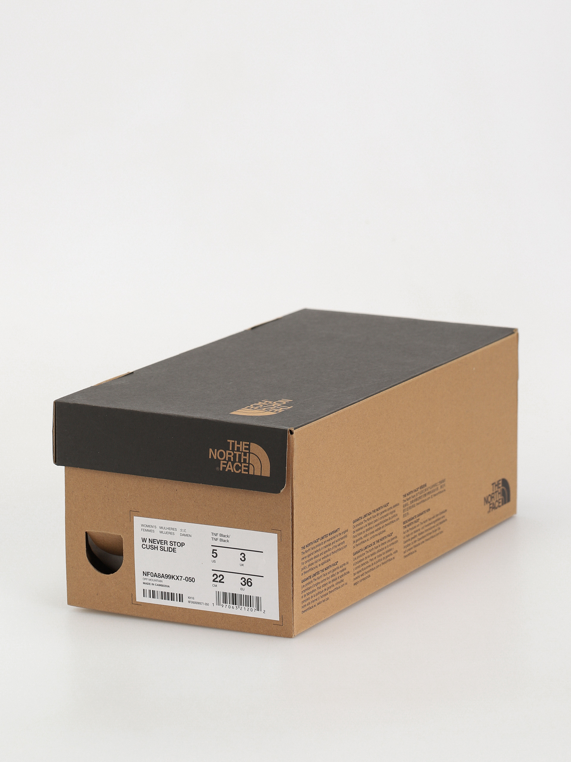 Klapki The North Face Never Stop Cush Wmn (tnf black/tnf black)