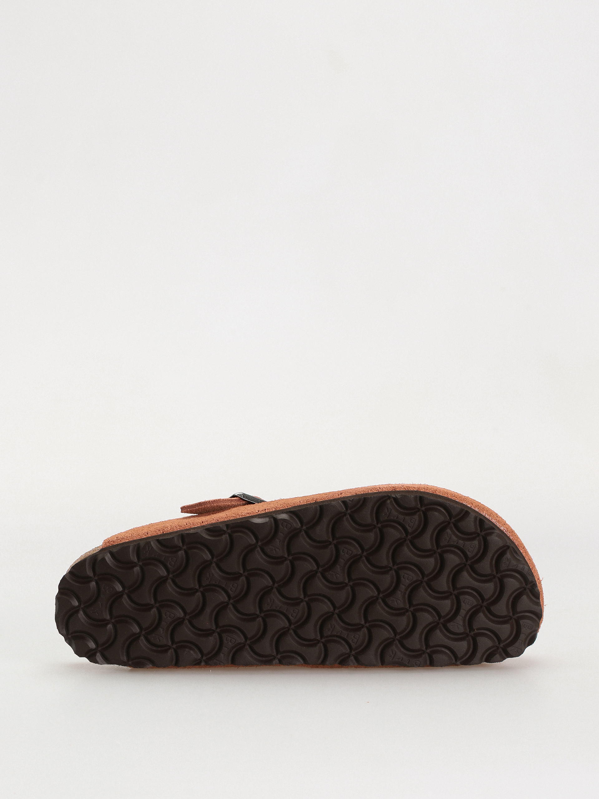 Klapki Birkenstock Boston Suede Embossed Narrow Wmn (emboss dots burnt orange)