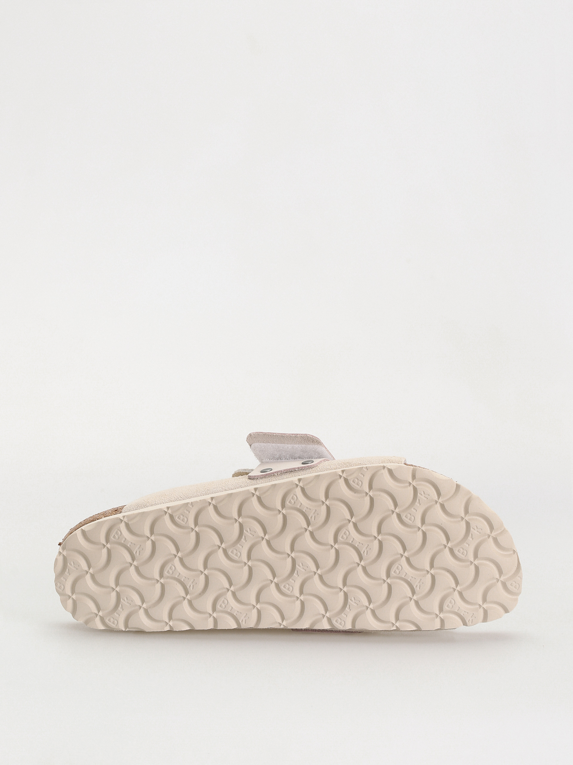 Klapki Birkenstock Kyoto Nubuck Suede Leather Narrow Wmn (antique white)