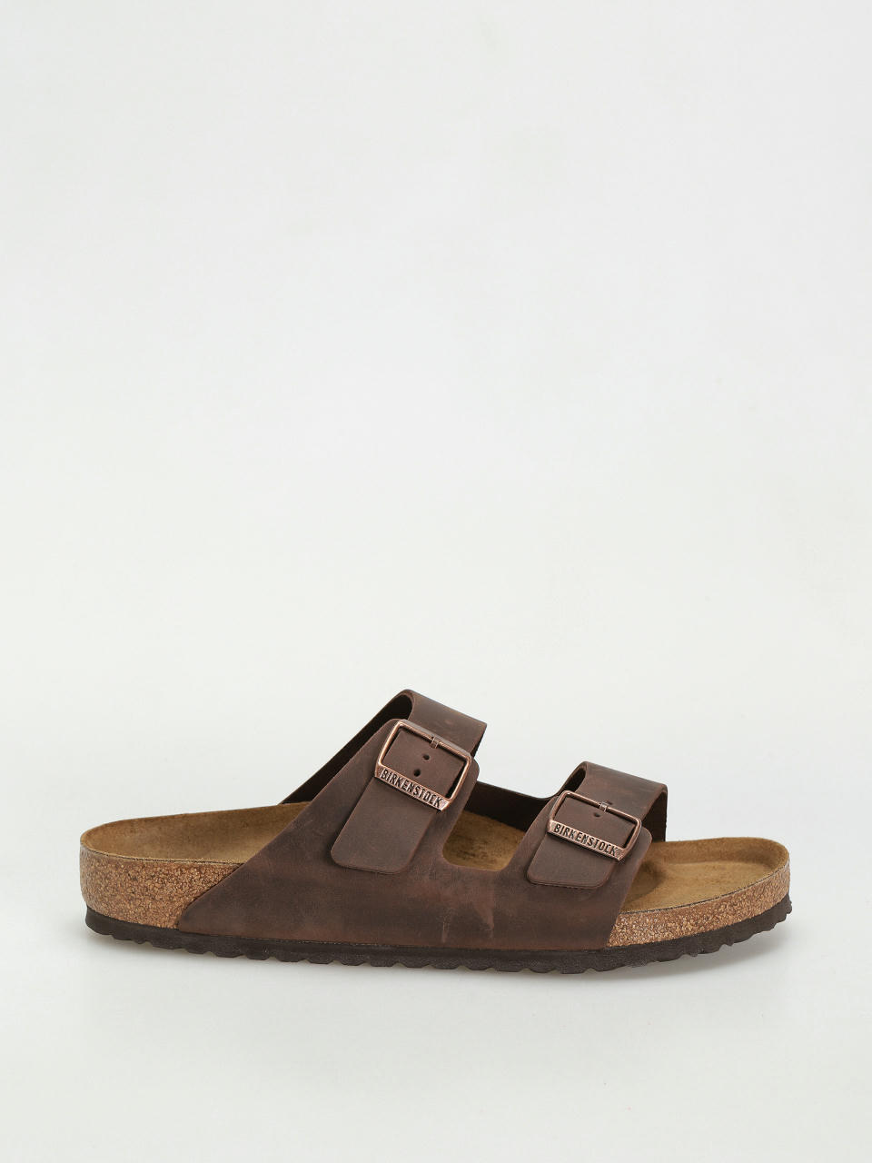 Klapki Birkenstock Arizona Oiled Leather Regular (habana)