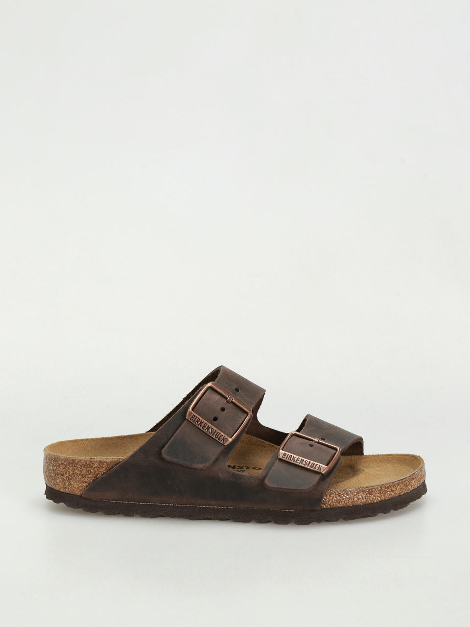 Klapki Birkenstock Arizona Oiled Leather Narrow Wmn (habana)