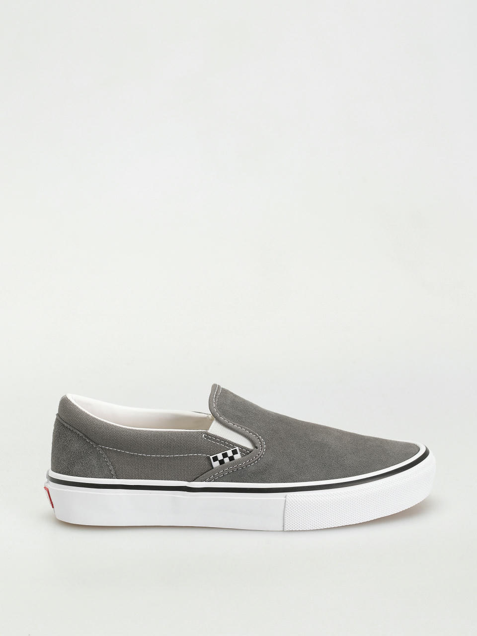 Buty Vans Skate Slip On (pewter/white)