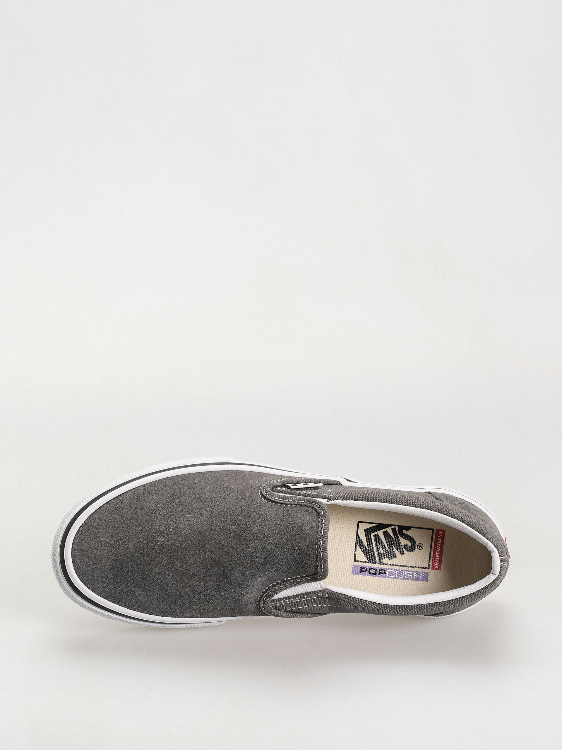 Buty Vans Skate Slip On (pewter/white)