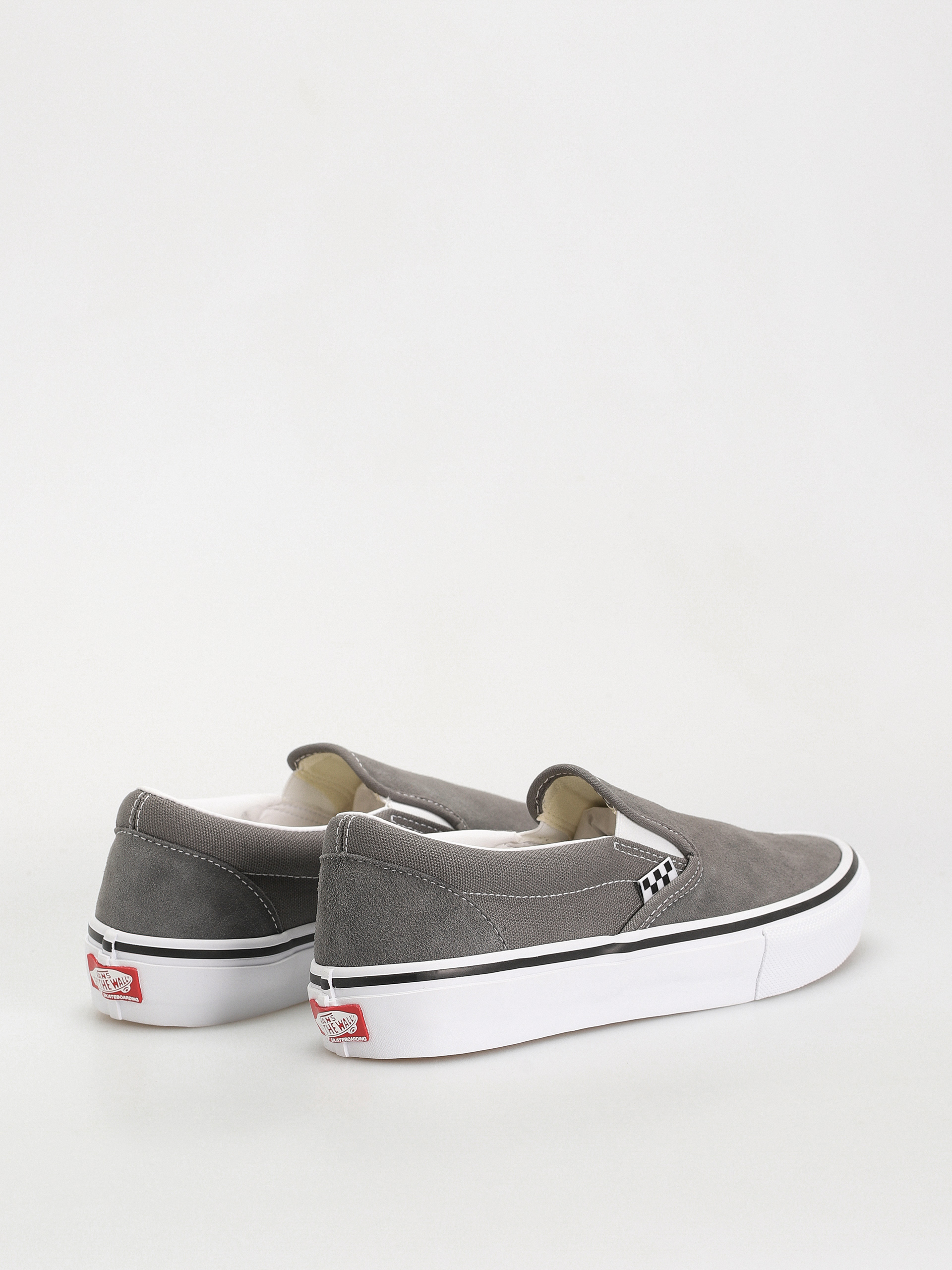 Buty Vans Skate Slip On (pewter/white)