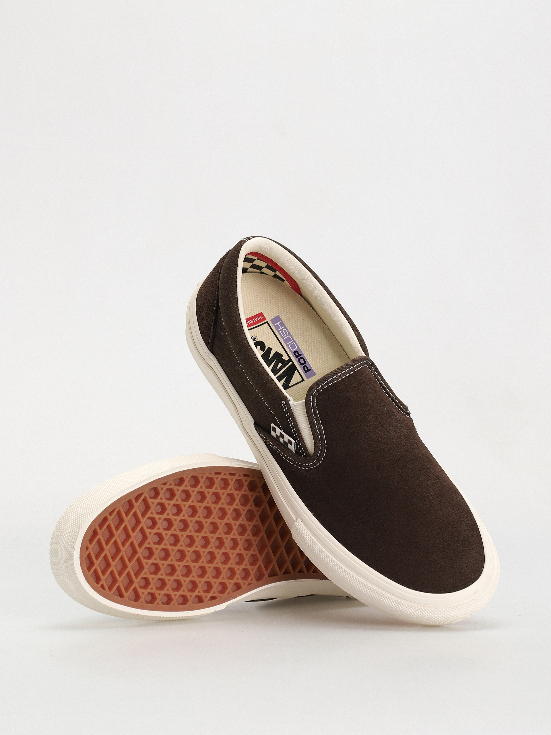 Buty Vans Skate Slip On (chocolate brown)