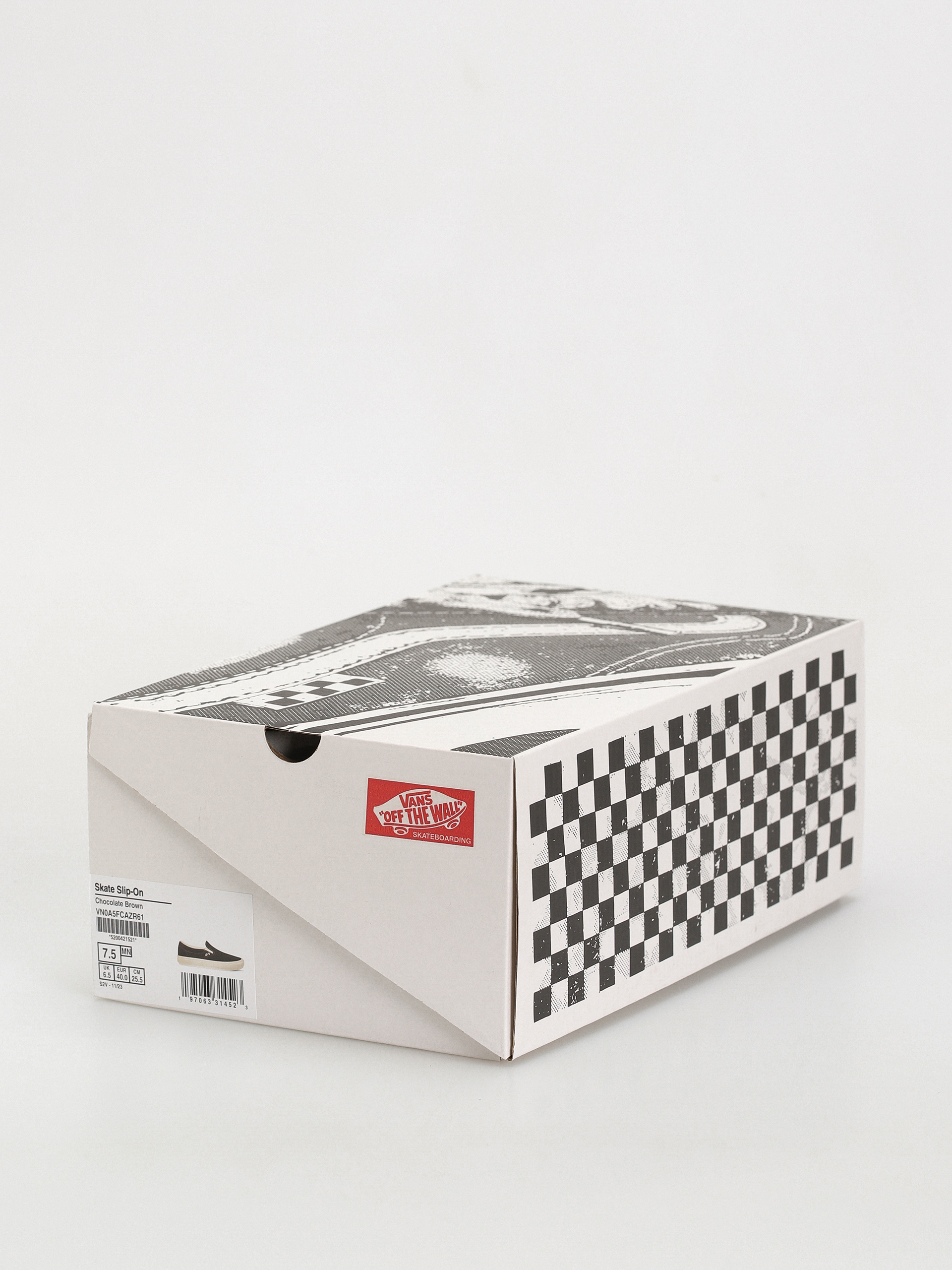 Buty Vans Skate Slip On (chocolate brown)