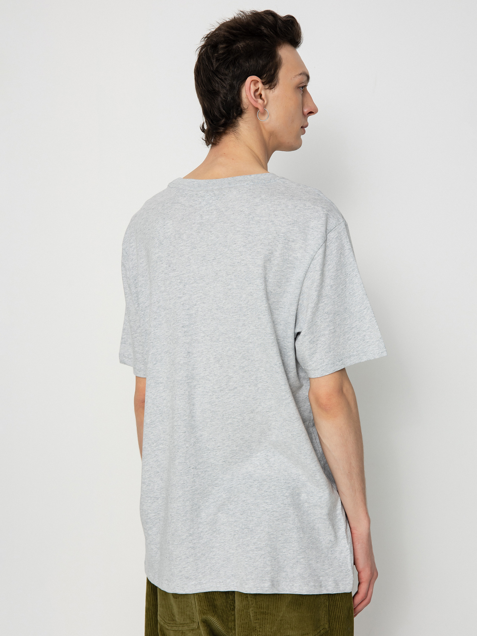 T-shirt Element Basic Pocket Label (mid grey heather)