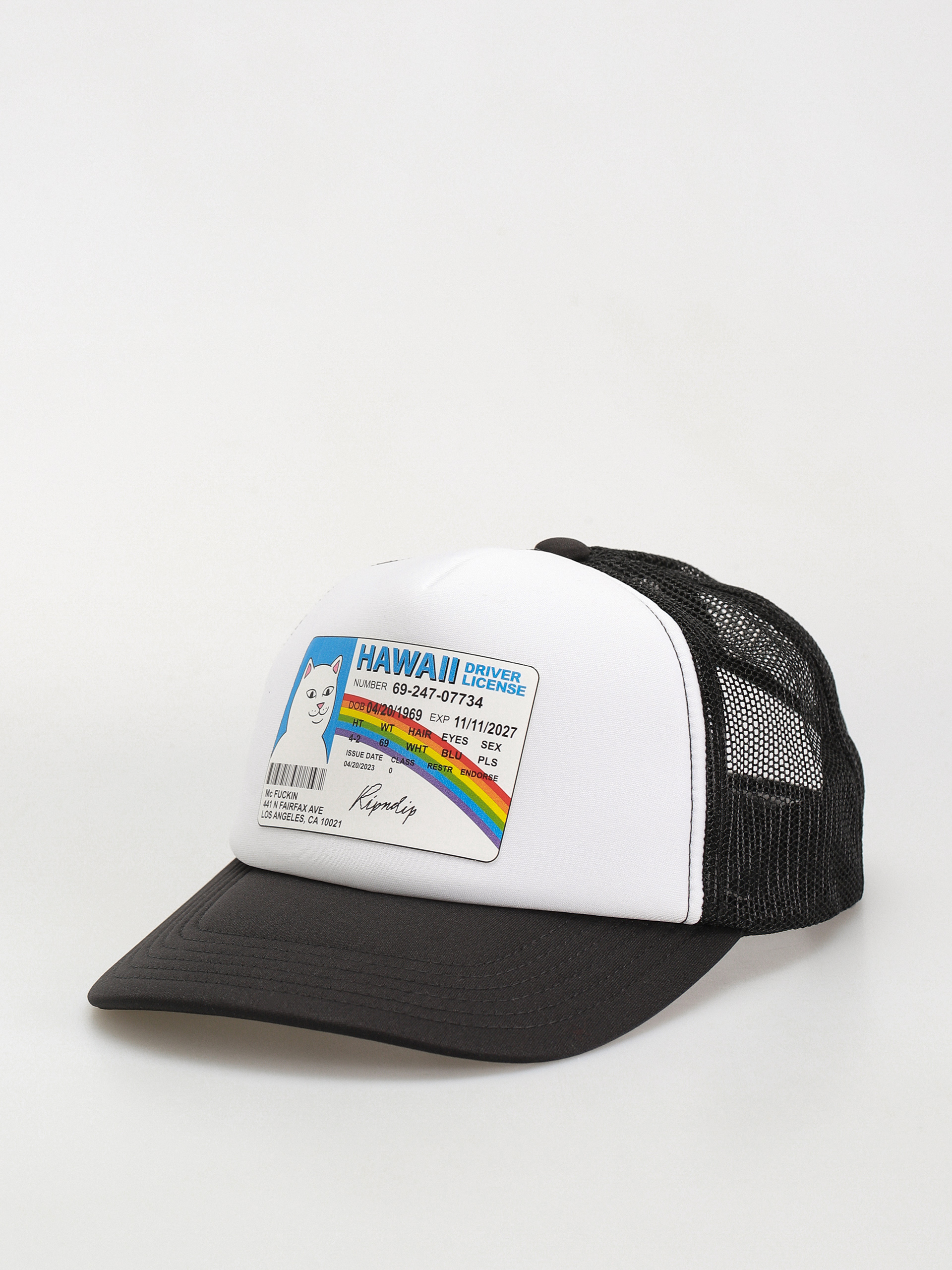 Czapka z daszkiem RipNDip Mcfuckin Trucker (black)