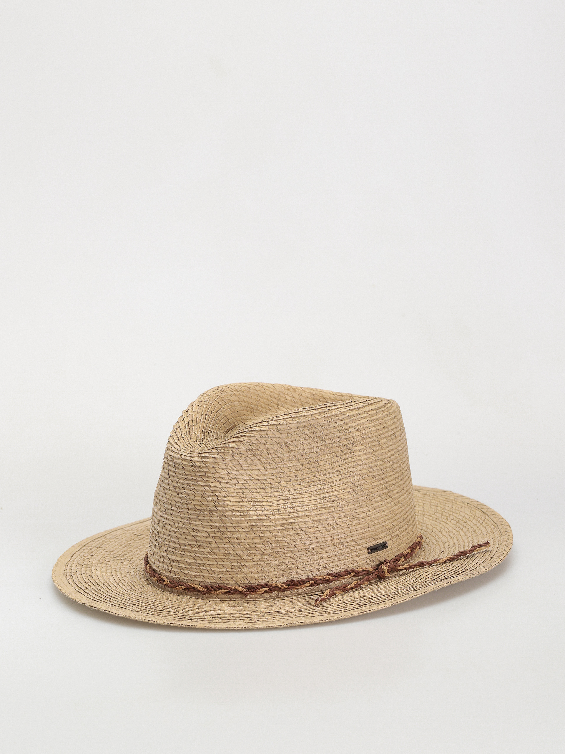 Kapelusz Brixton Messer Western Straw Fedora (sand)