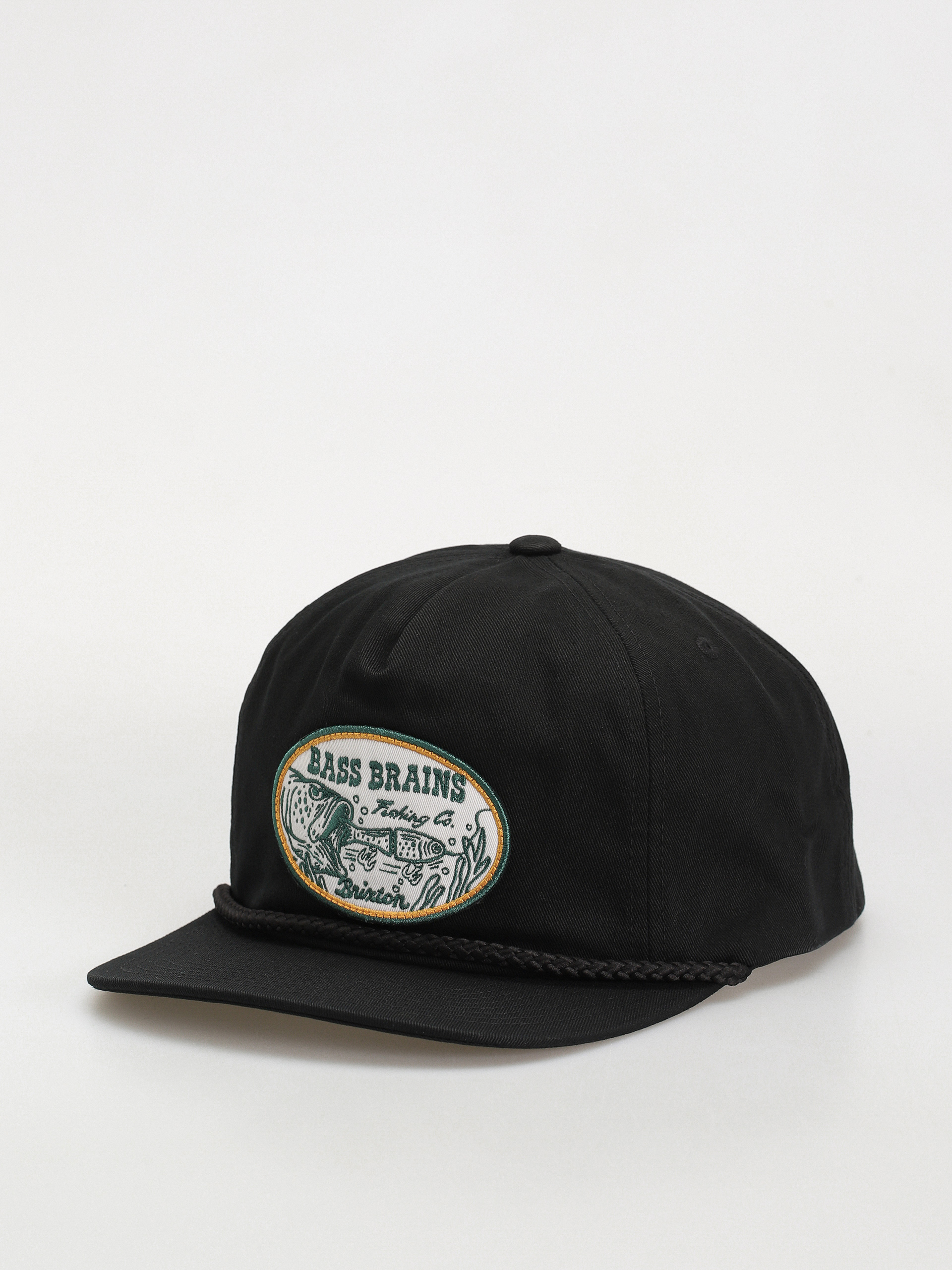 Czapka z daszkiem Brixton Bass Brains Swim Hp Snapback (black)