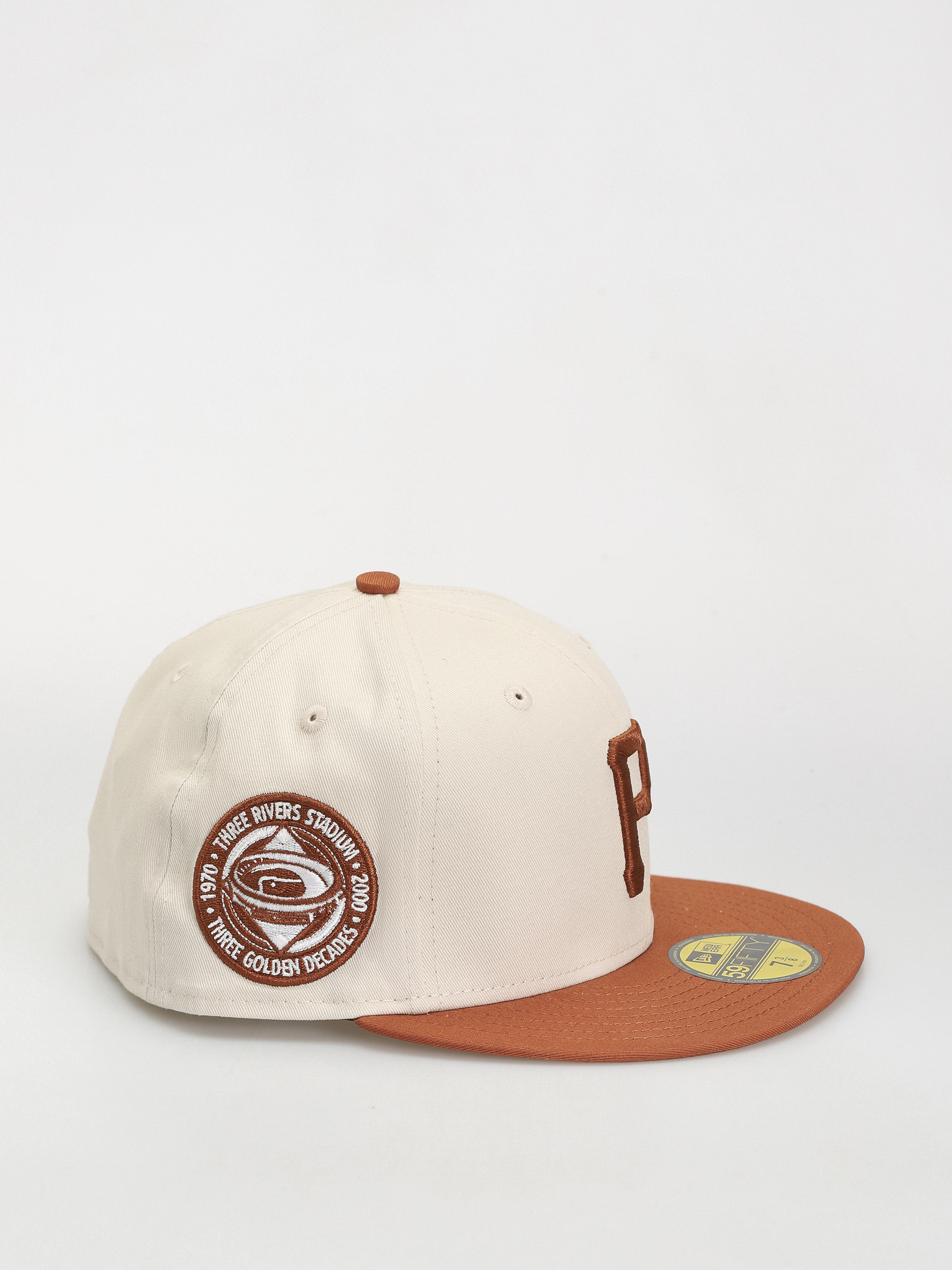 Czapka z daszkiem New Era White Crown 59Fifty Pittsburgh Pirates (brown/ivory)