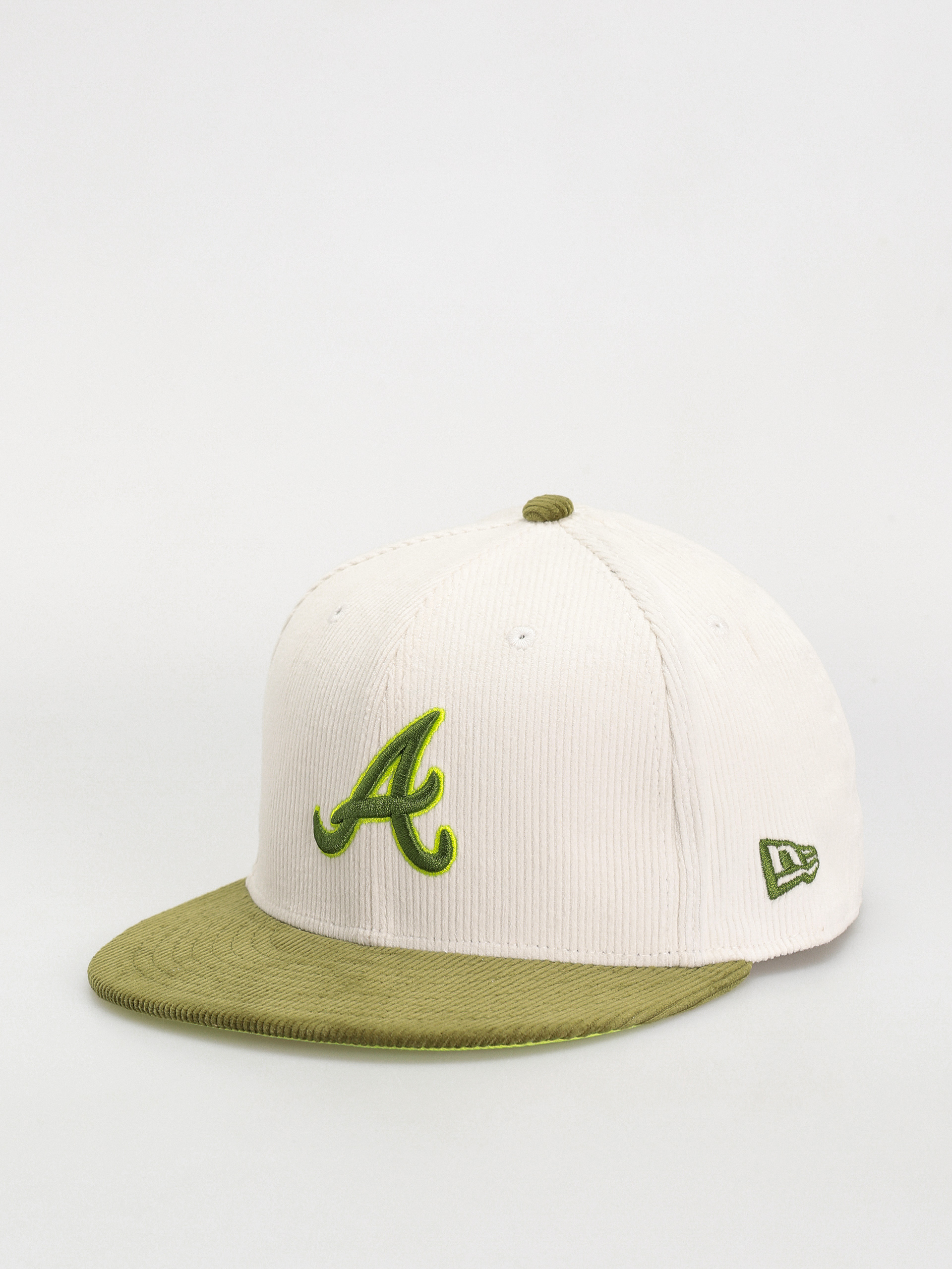 Czapka z daszkiem New Era Cord 59Fifty Atlanta Braves (green/white)