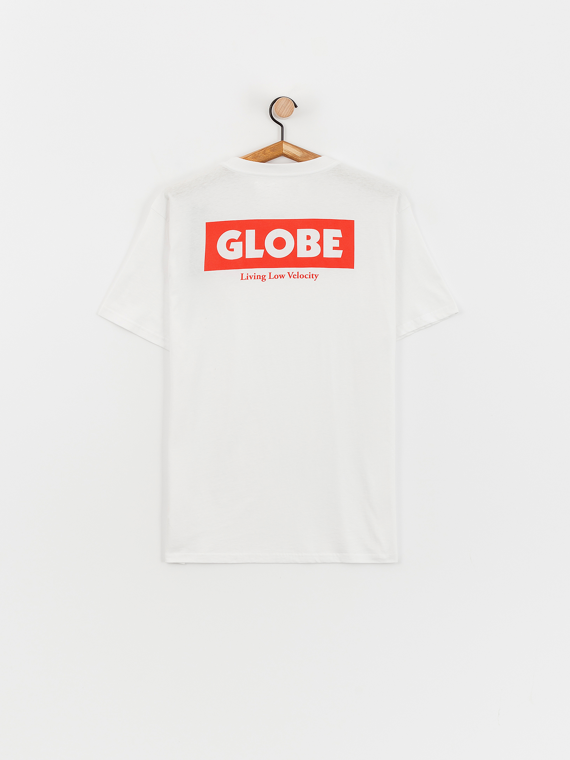 T-shirt Globe Living Low Velocity (white/red)