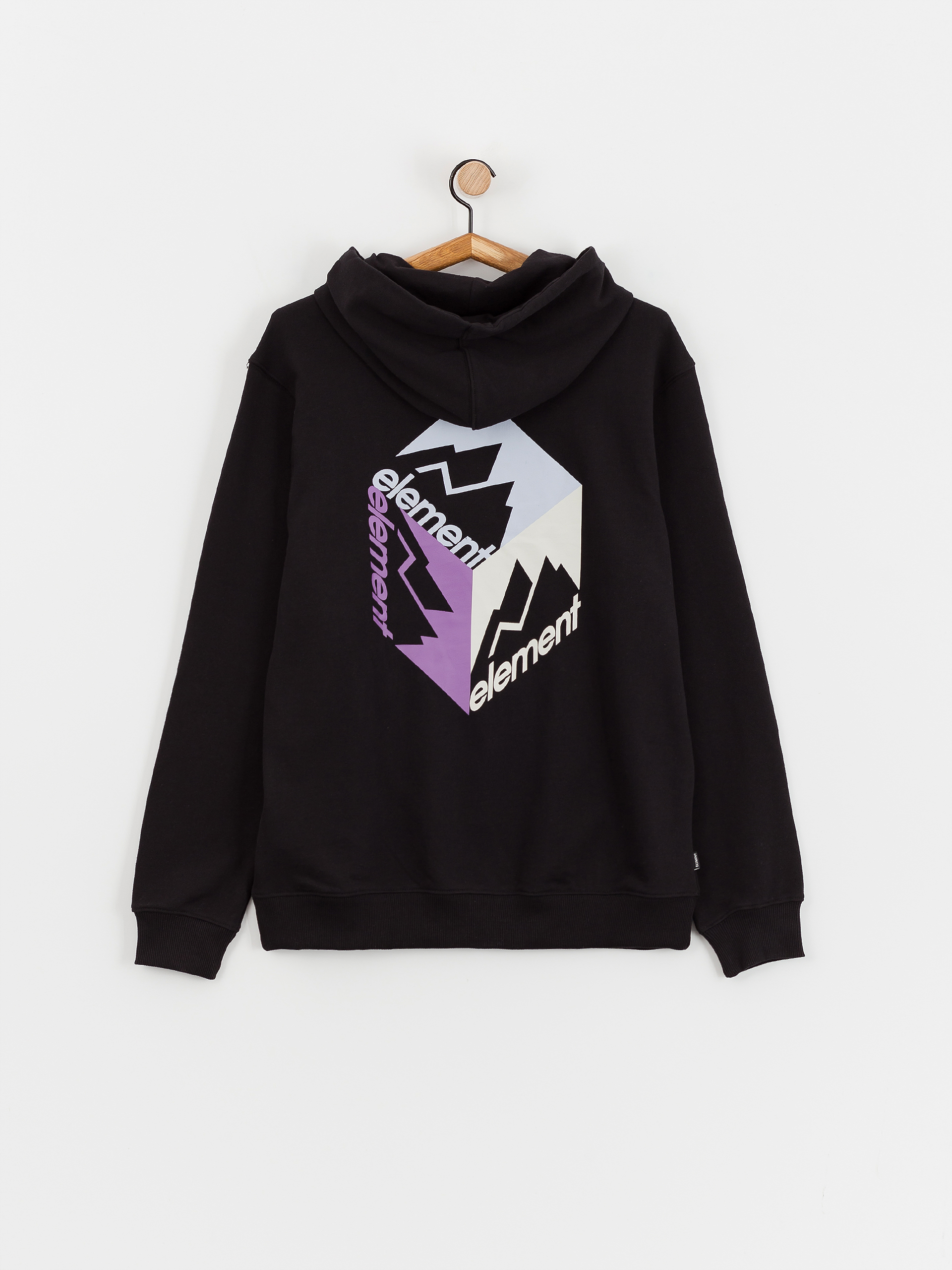 Bluza z kapturem Element Joint Cube HD (flint black)