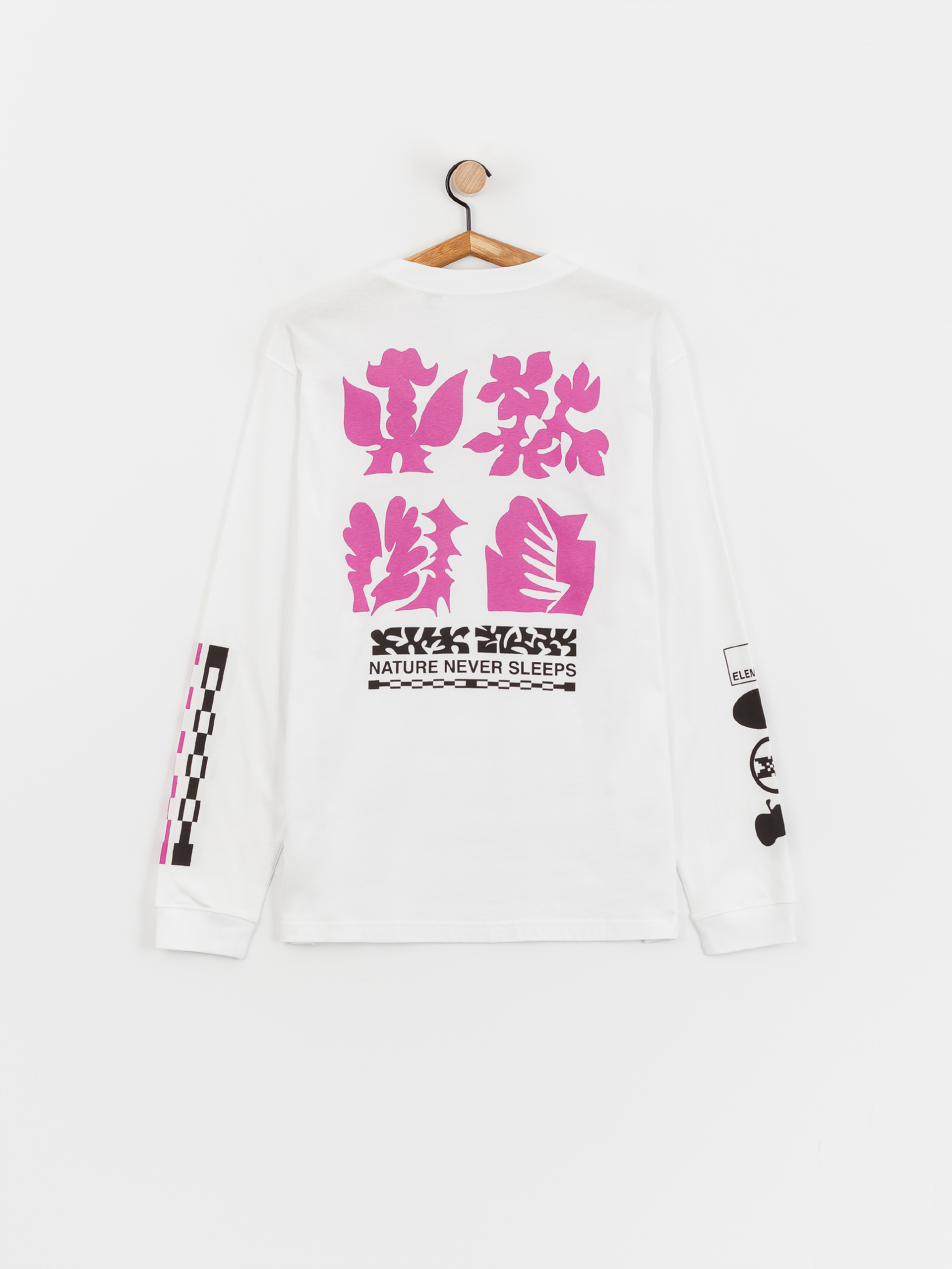 Longsleeve Element Awake (optic white)