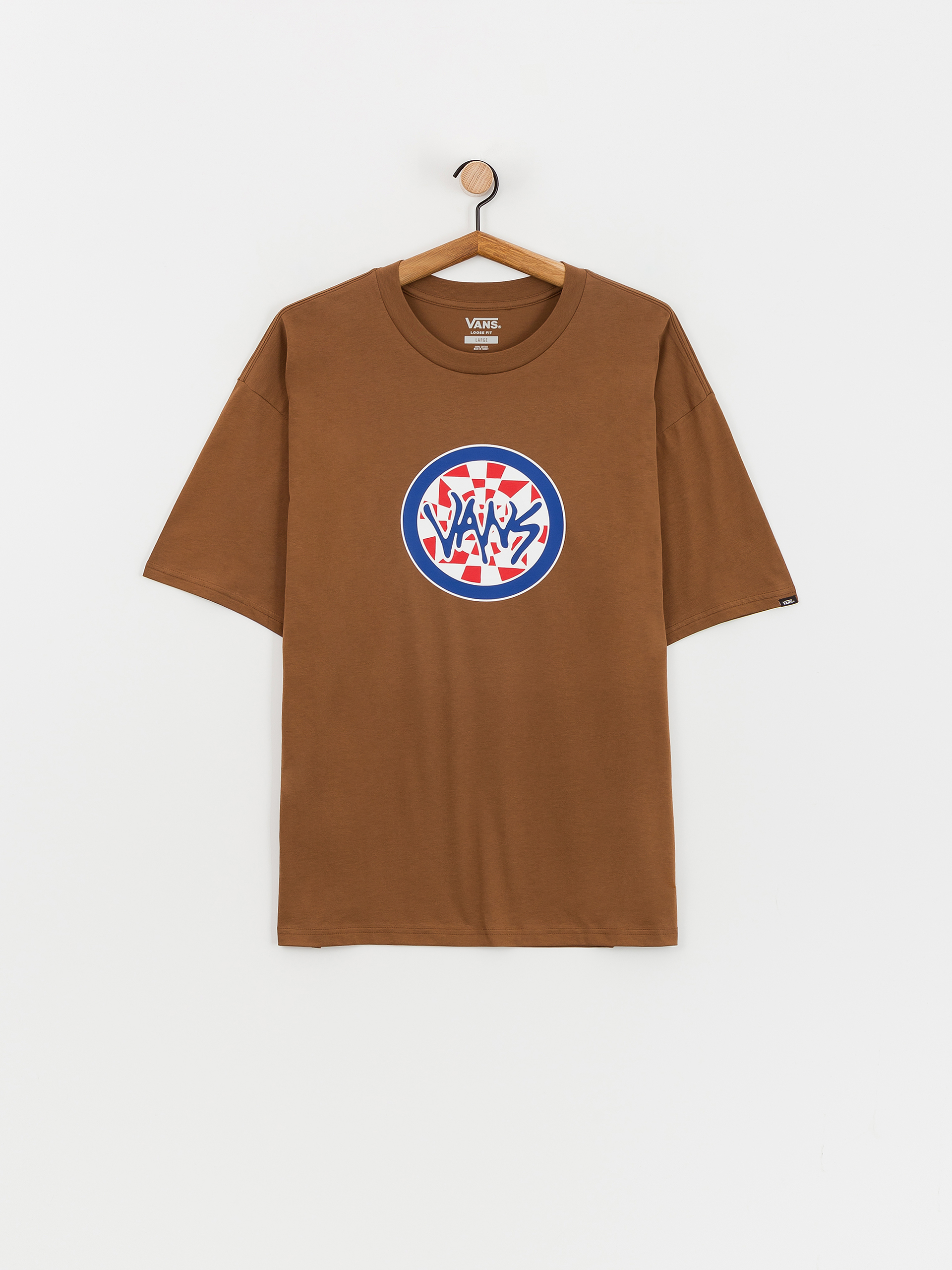T-shirt Vans Checker Icon (coffee liqueur)