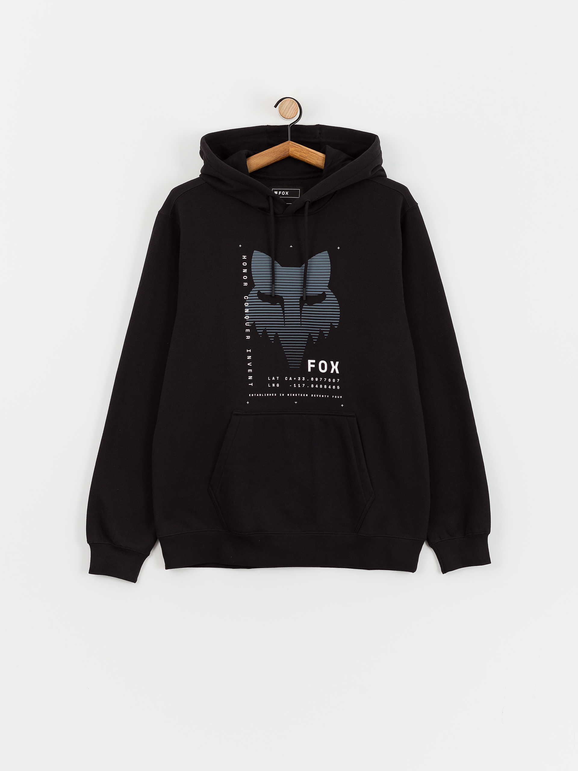 Bluza z kapturem Fox Dispute HD (black)