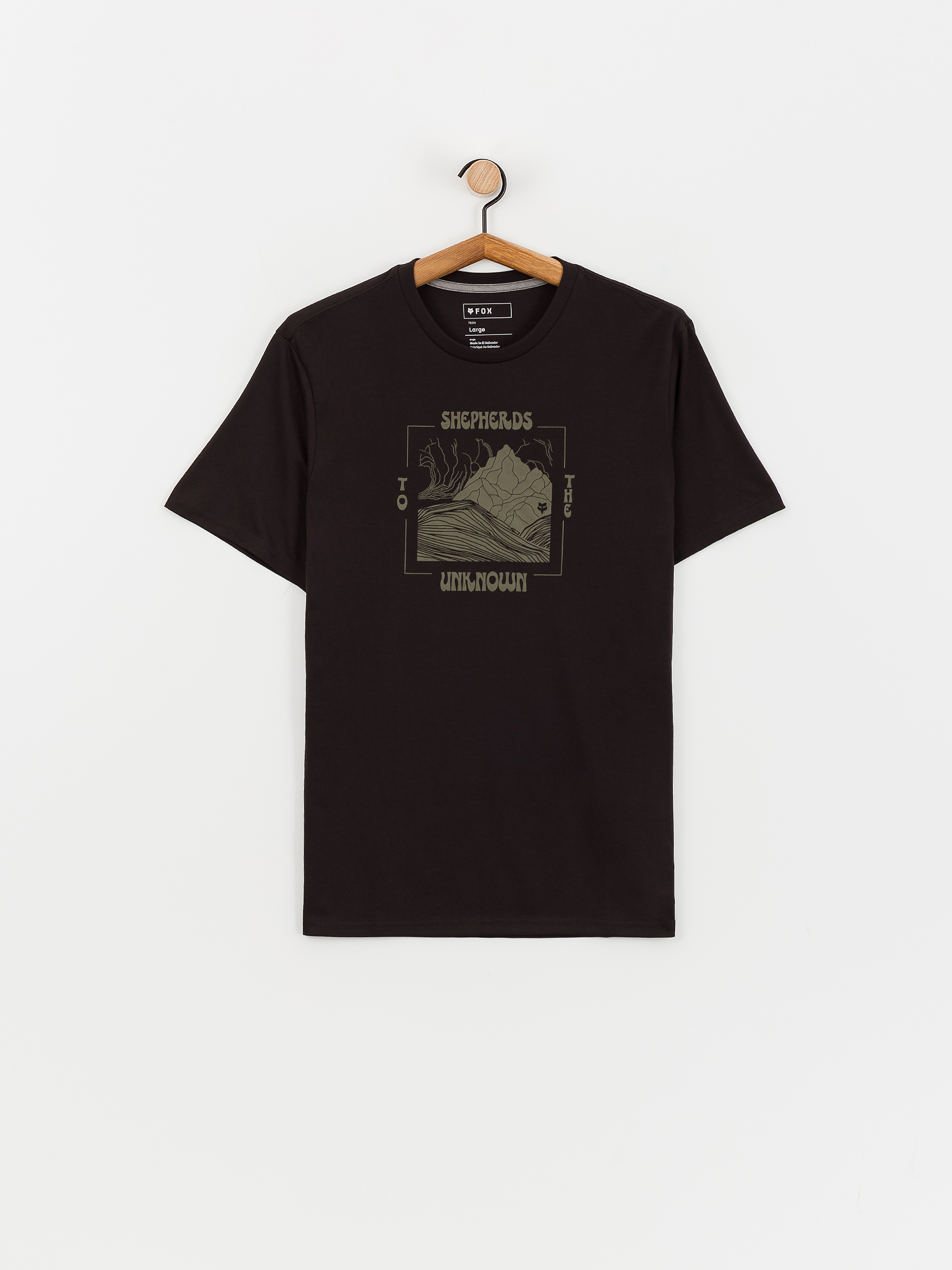 T-shirt Fox Shepherds Tech (black)