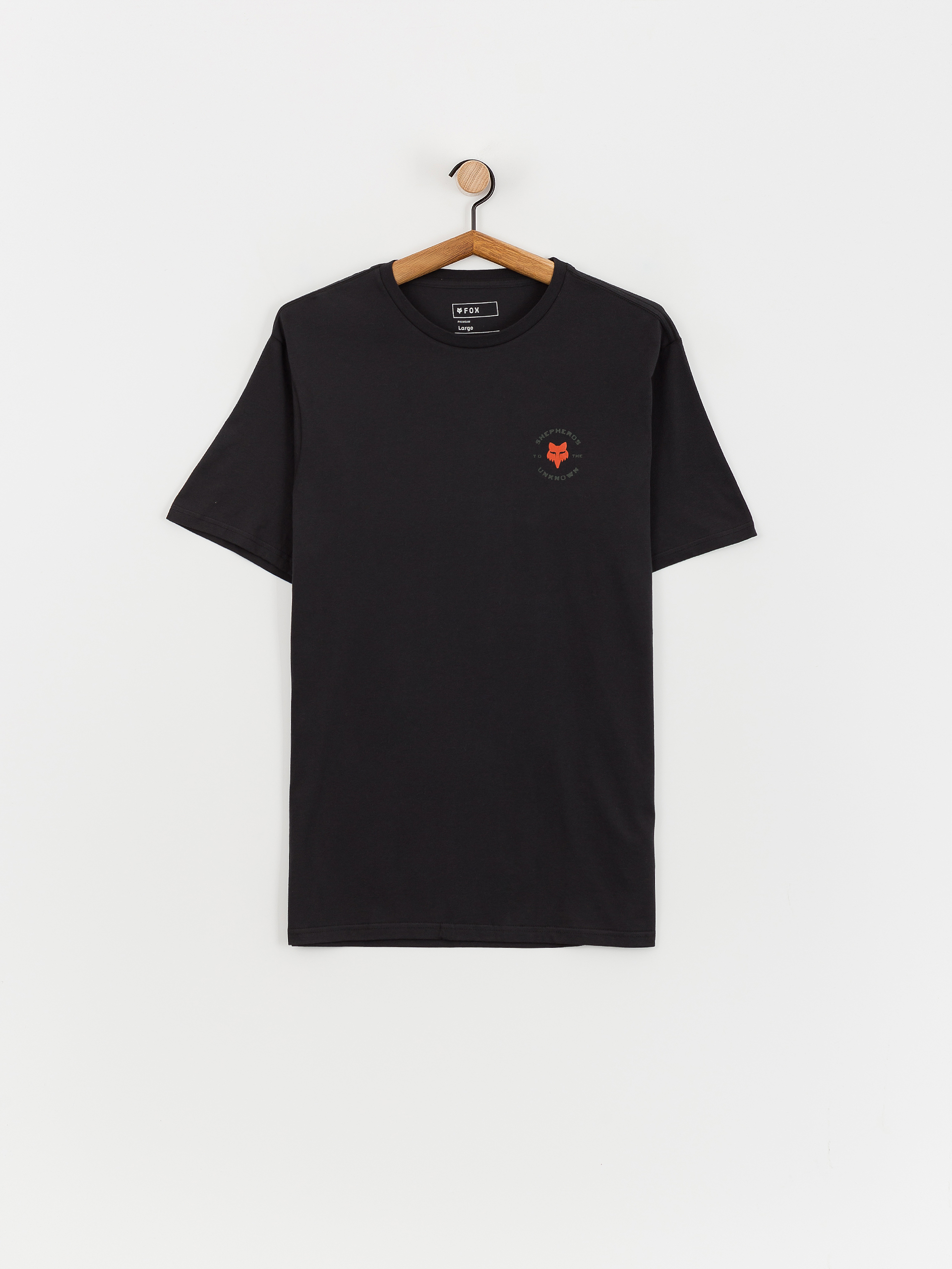 T-shirt Fox Plague Prem (black)