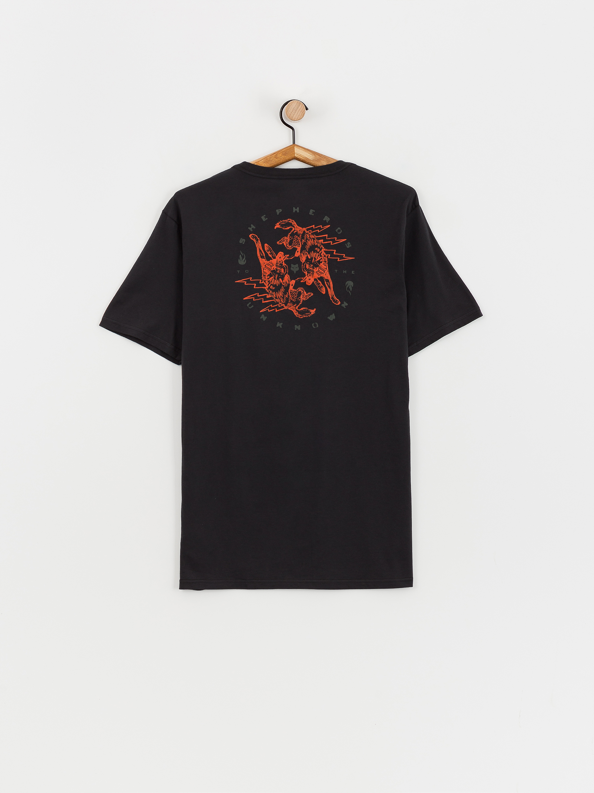T-shirt Fox Plague Prem (black)