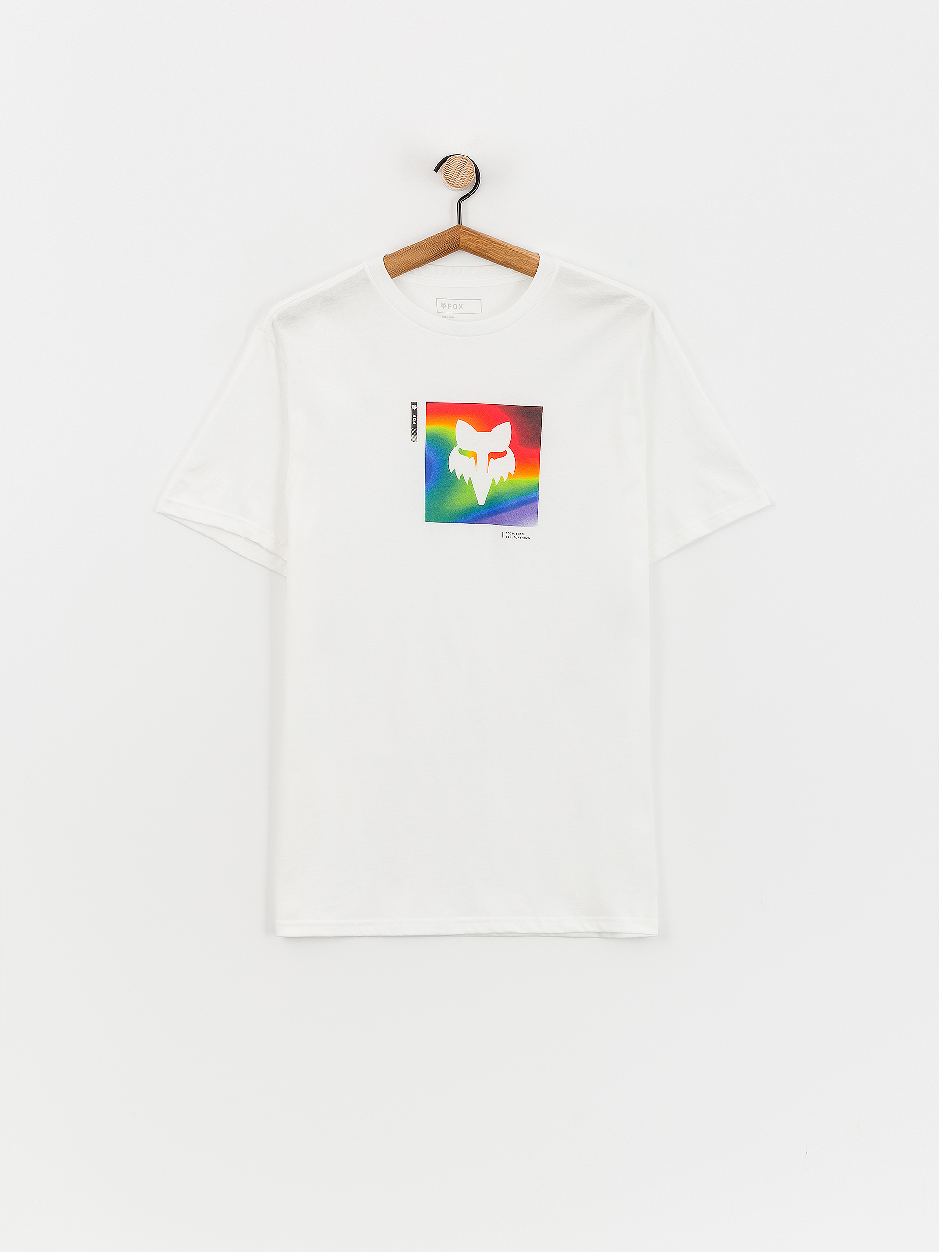 T-shirt Fox Scans Prem (optic white)