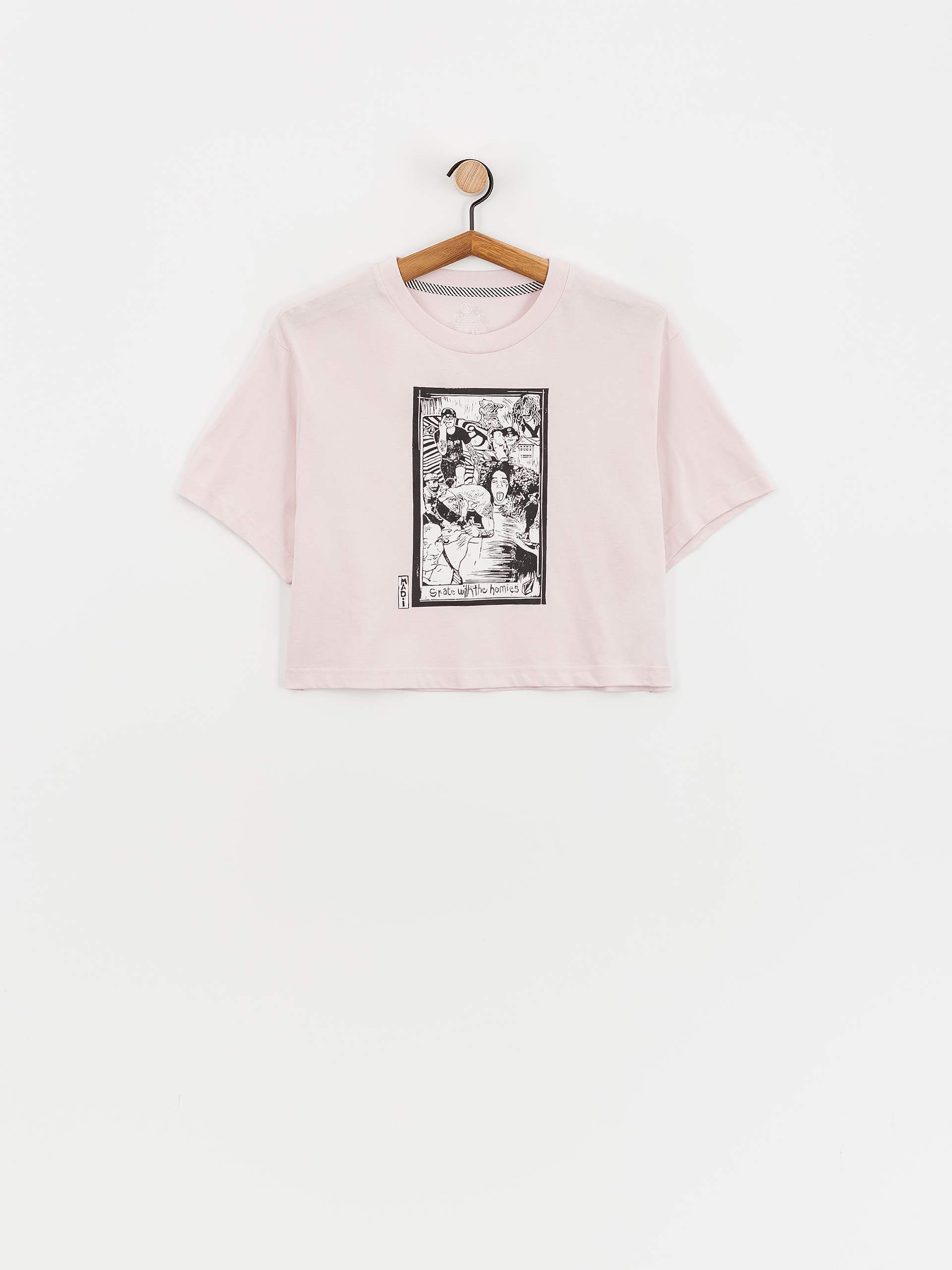 T-shirt Volcom Drumstone Wmn (lilac ash)