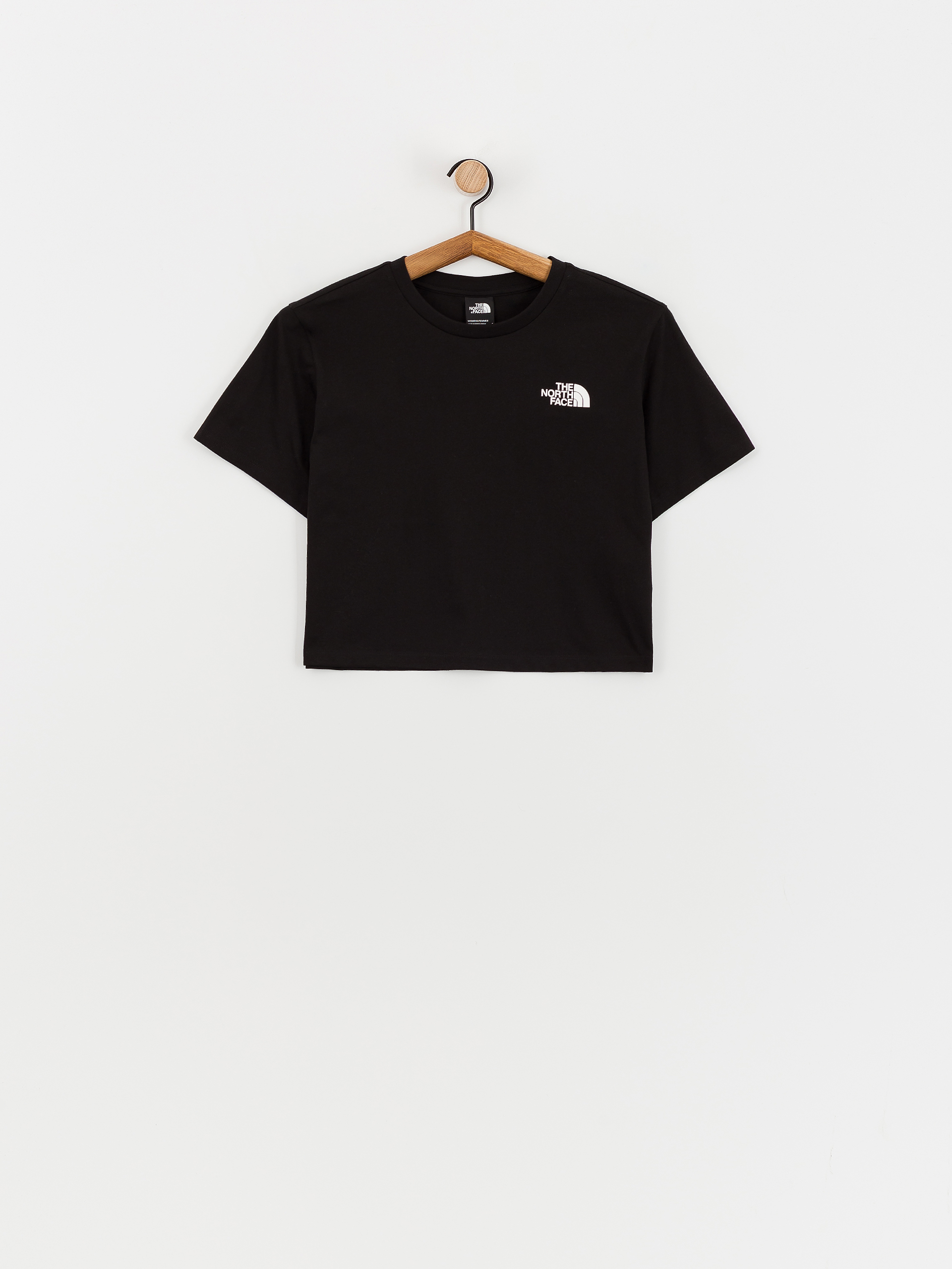 T-shirt The North Face Simple Dome Cropped Slim Wmn (tnf black)