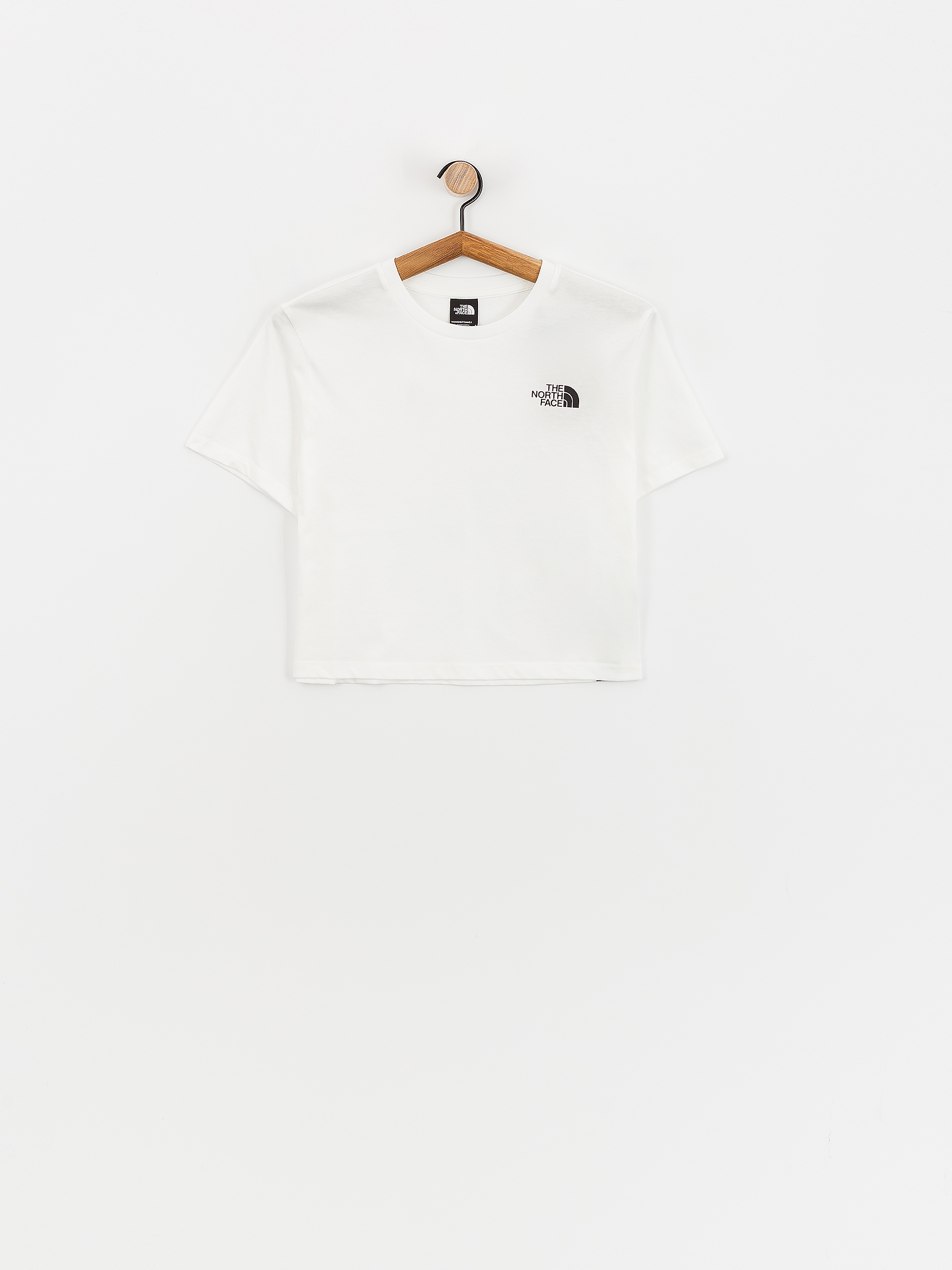 T-shirt The North Face Simple Dome Cropped Slim Wmn (tnf white)