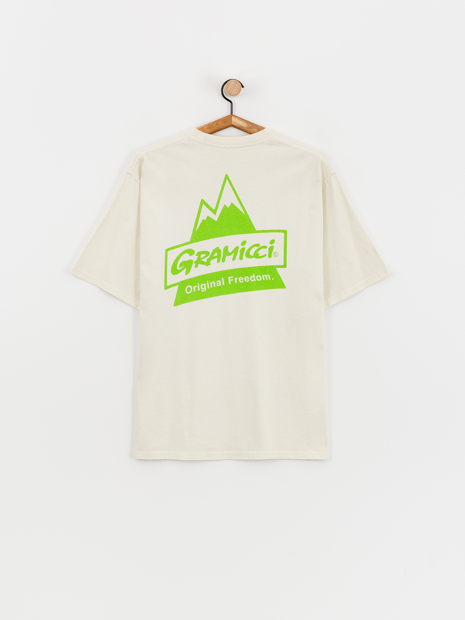T-shirt Gramicci Peak (sand pigment)