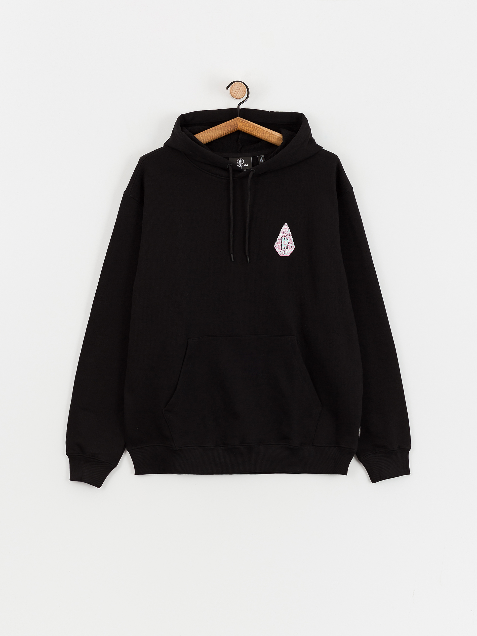 Bluza z kapturem Volcom Fa Tetsunori HD (black)