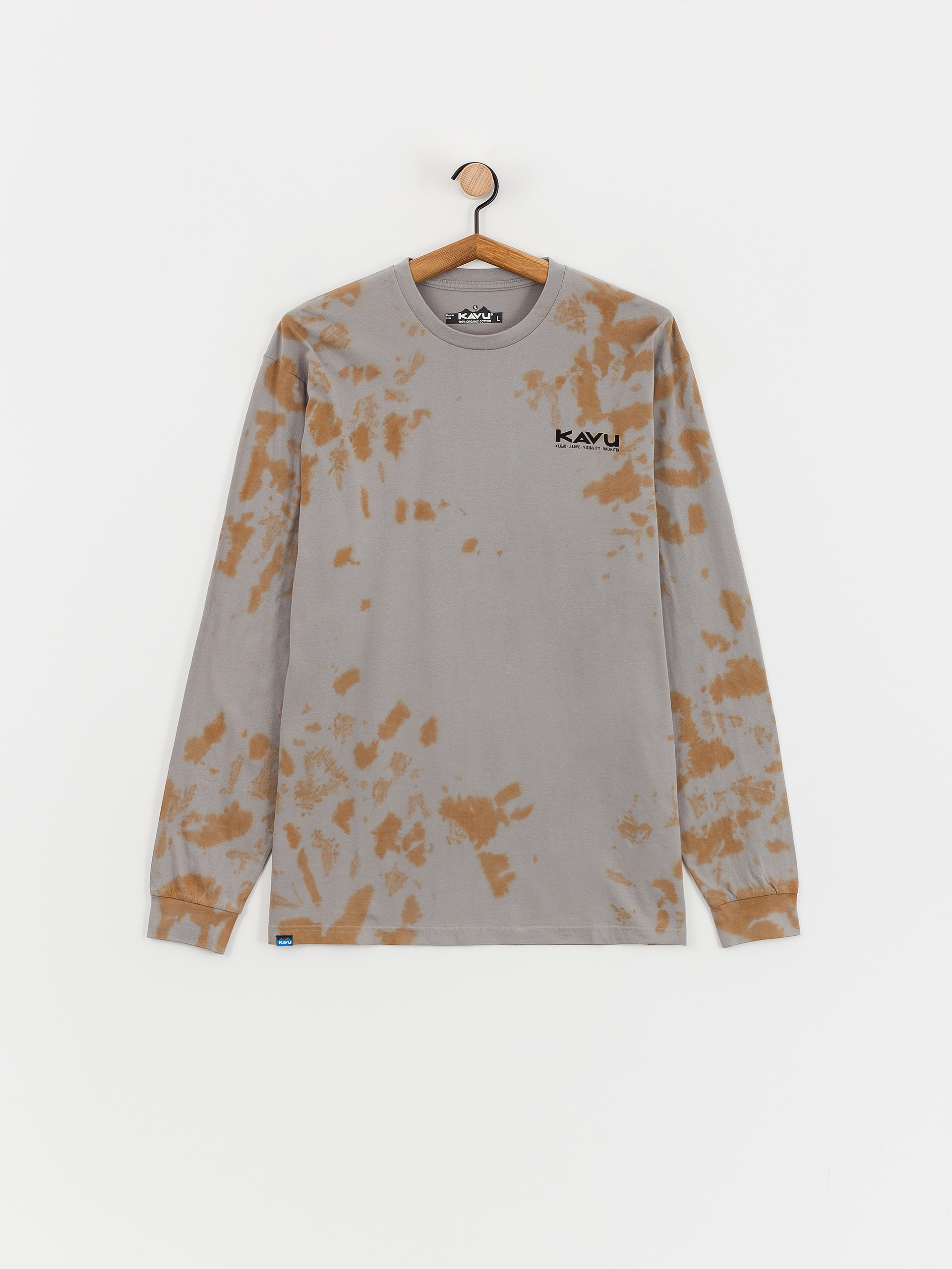 T-shirt Kavu LS Etch Art (moonstone tie dye)