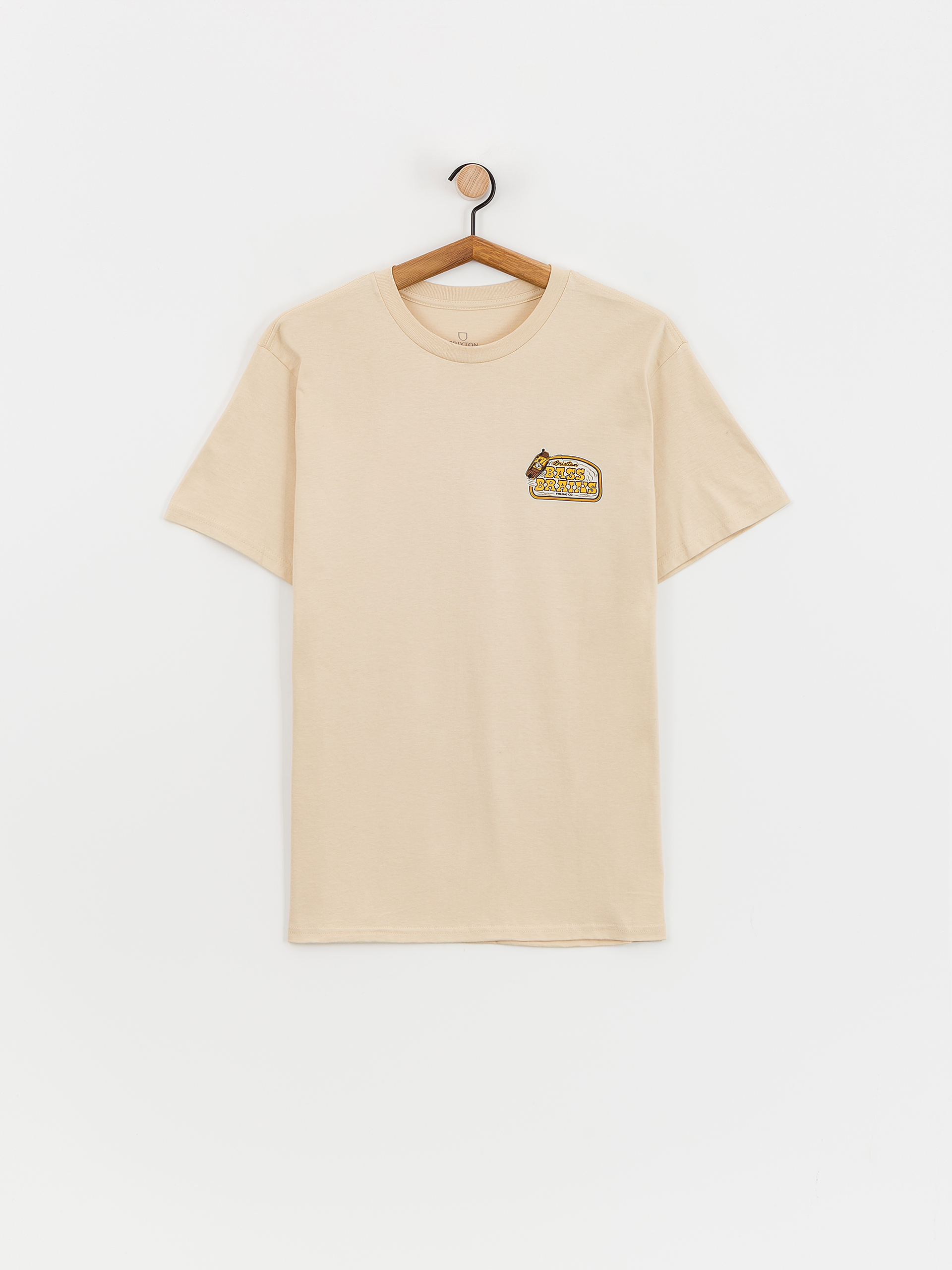 T-shirt Brixton Bass Brains Boat Stt (cream)