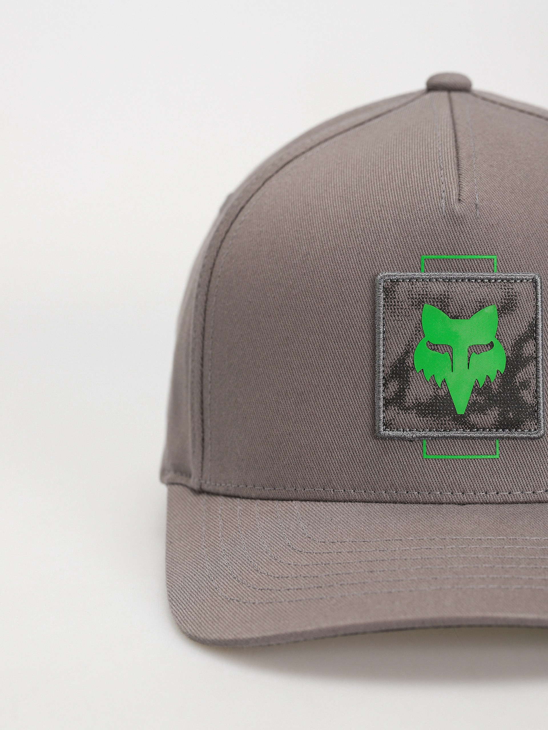 Czapka z daszkiem Fox Taunt Flexfit (pewter)