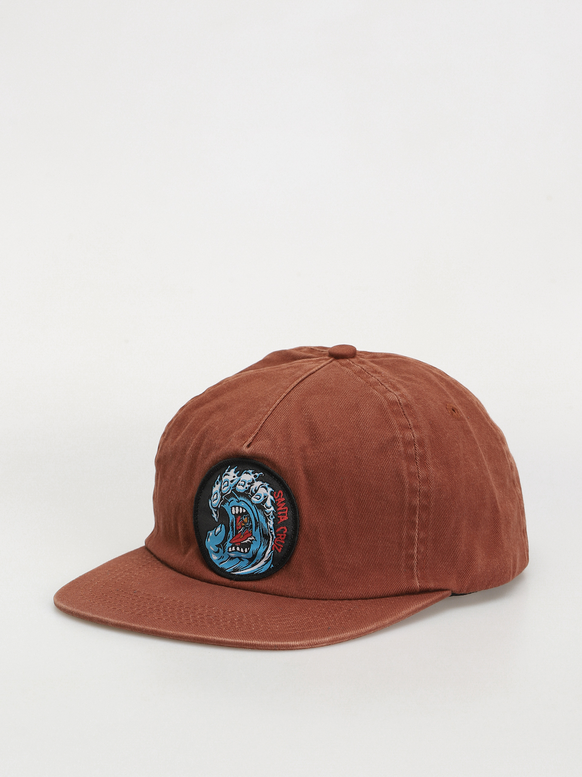 Czapka z daszkiem Santa Cruz Screaming Wave Snapback (brown overdye)