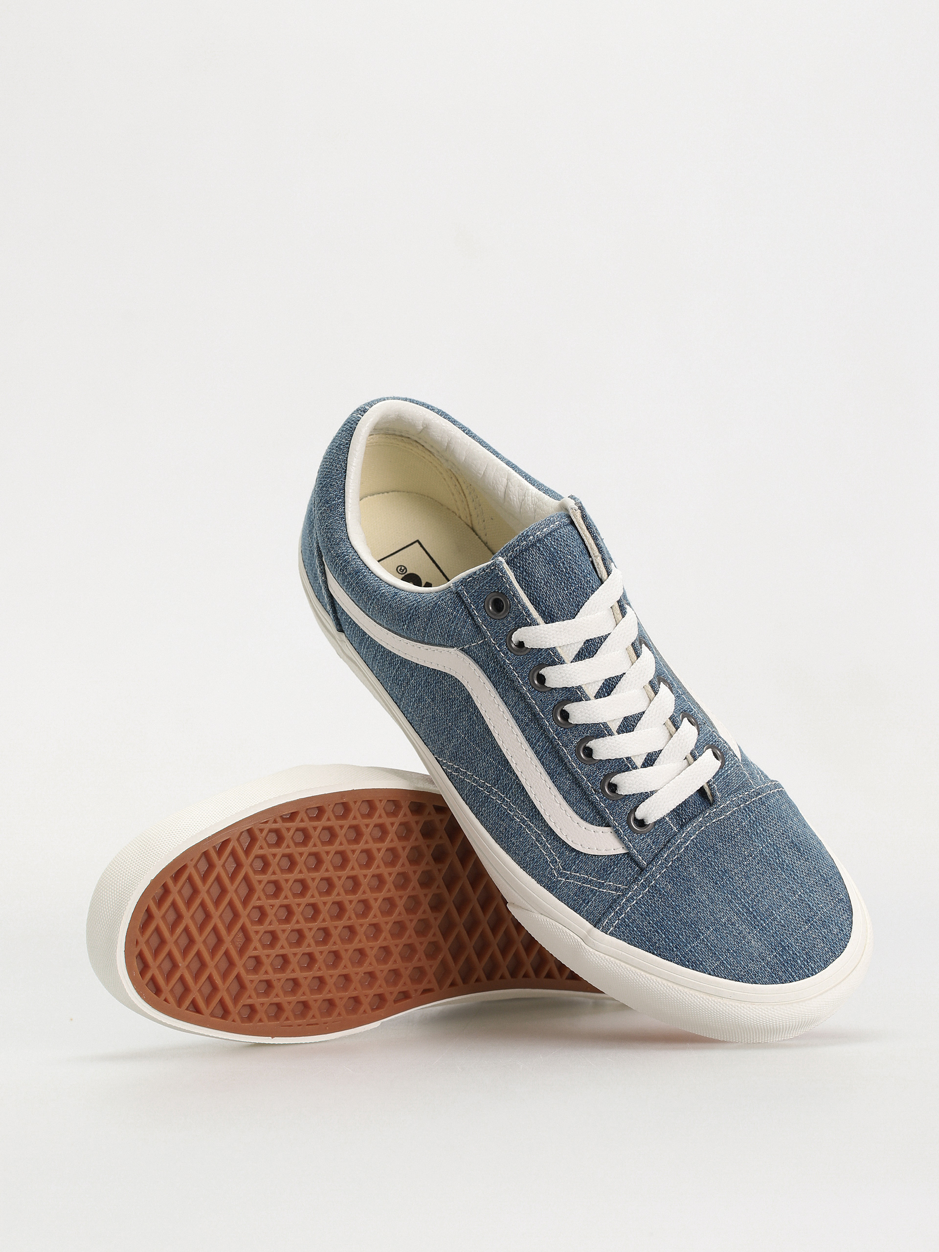 Buty Vans Old Skool (threaded denim blue/white)