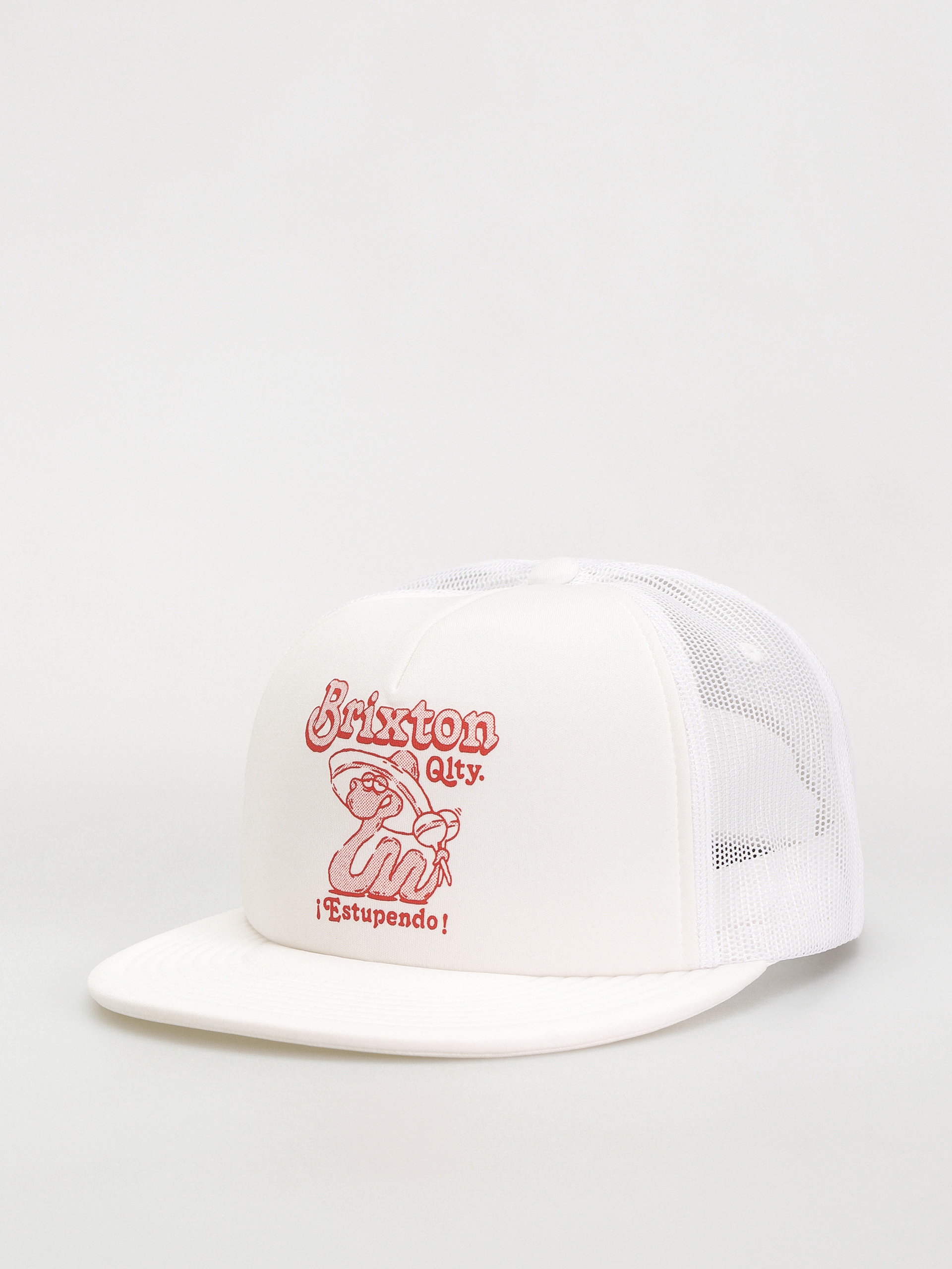 Czapka z daszkiem Brixton Estupendo Hp Trucker Hat (white)