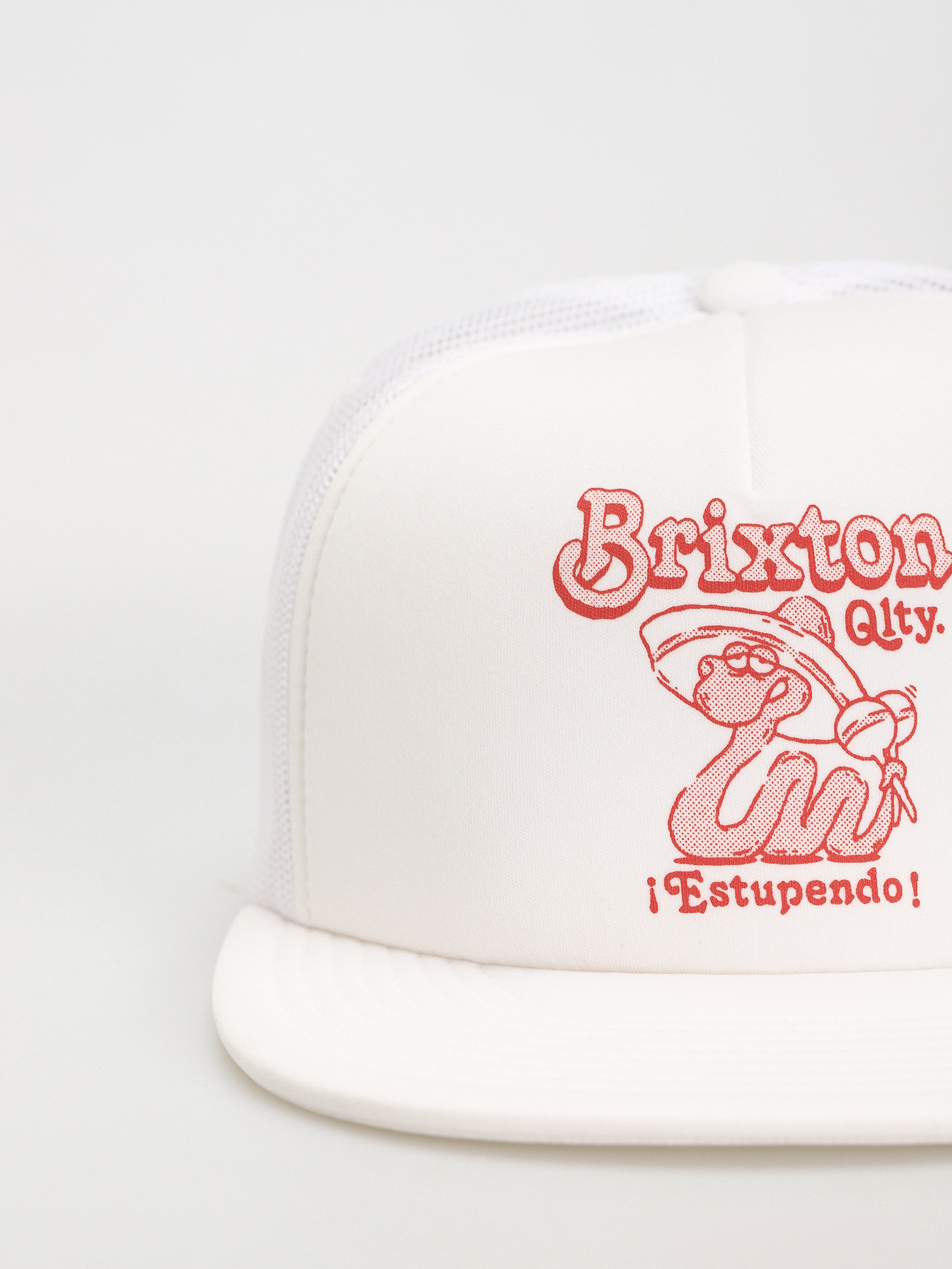 Czapka z daszkiem Brixton Estupendo Hp Trucker Hat (white)