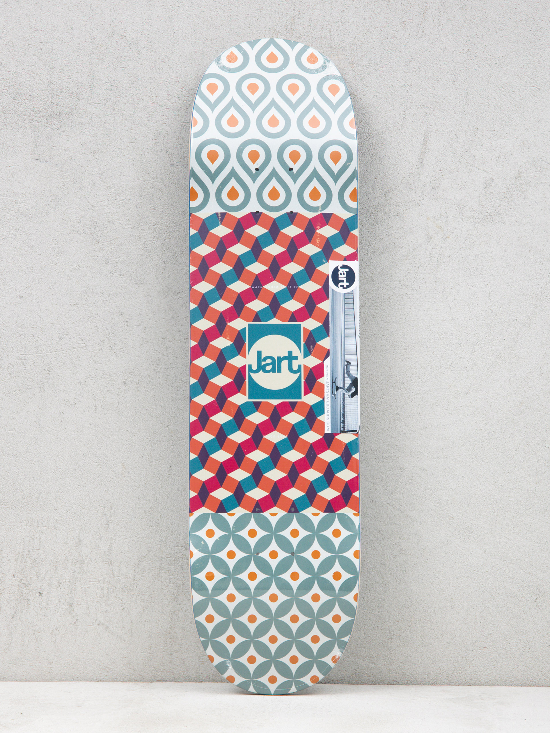 Deck Jart Ikat (teal/orange)