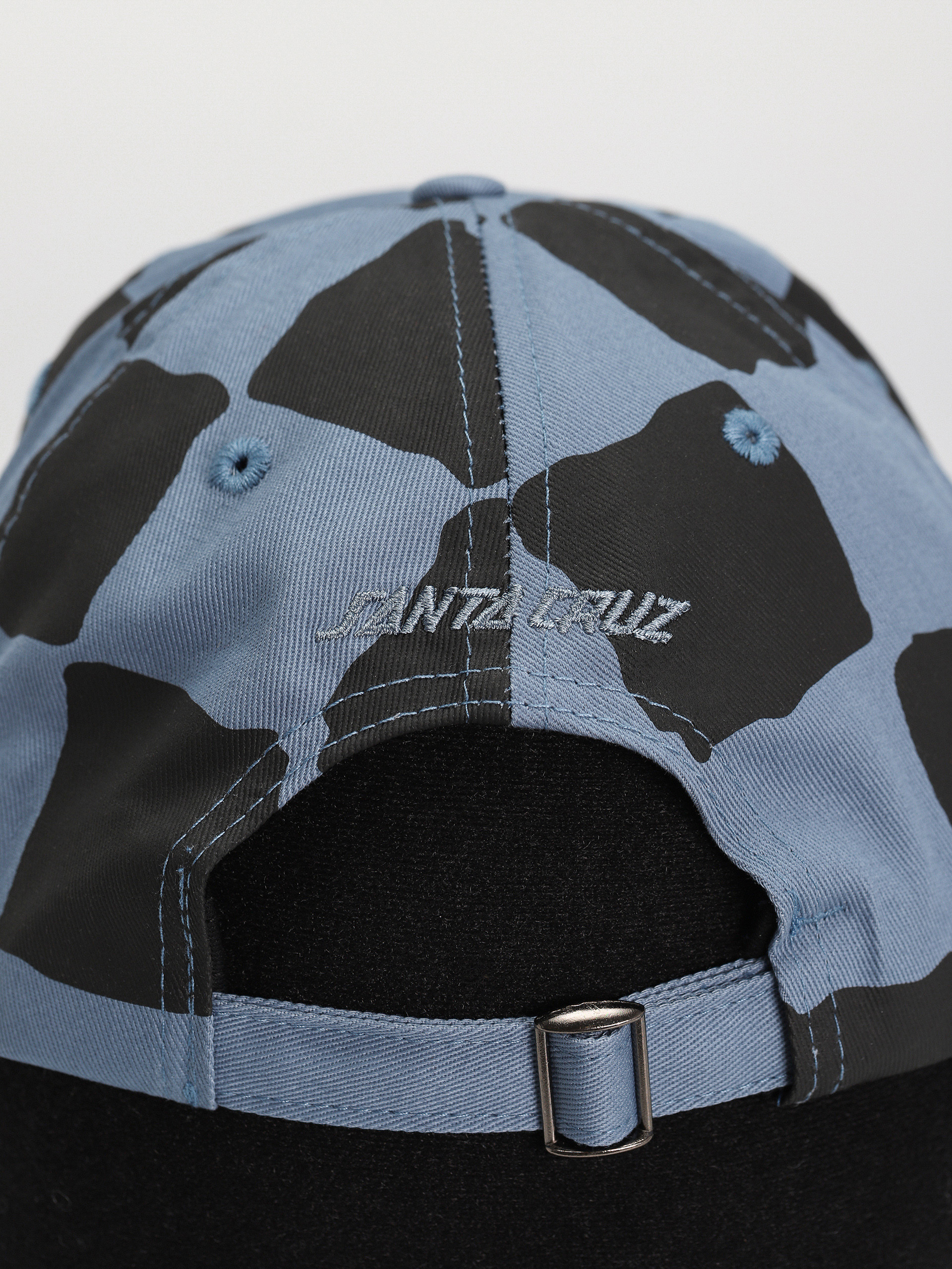 Czapka z daszkiem Santa Cruz Screaming Mini Hand (dusty blue check)