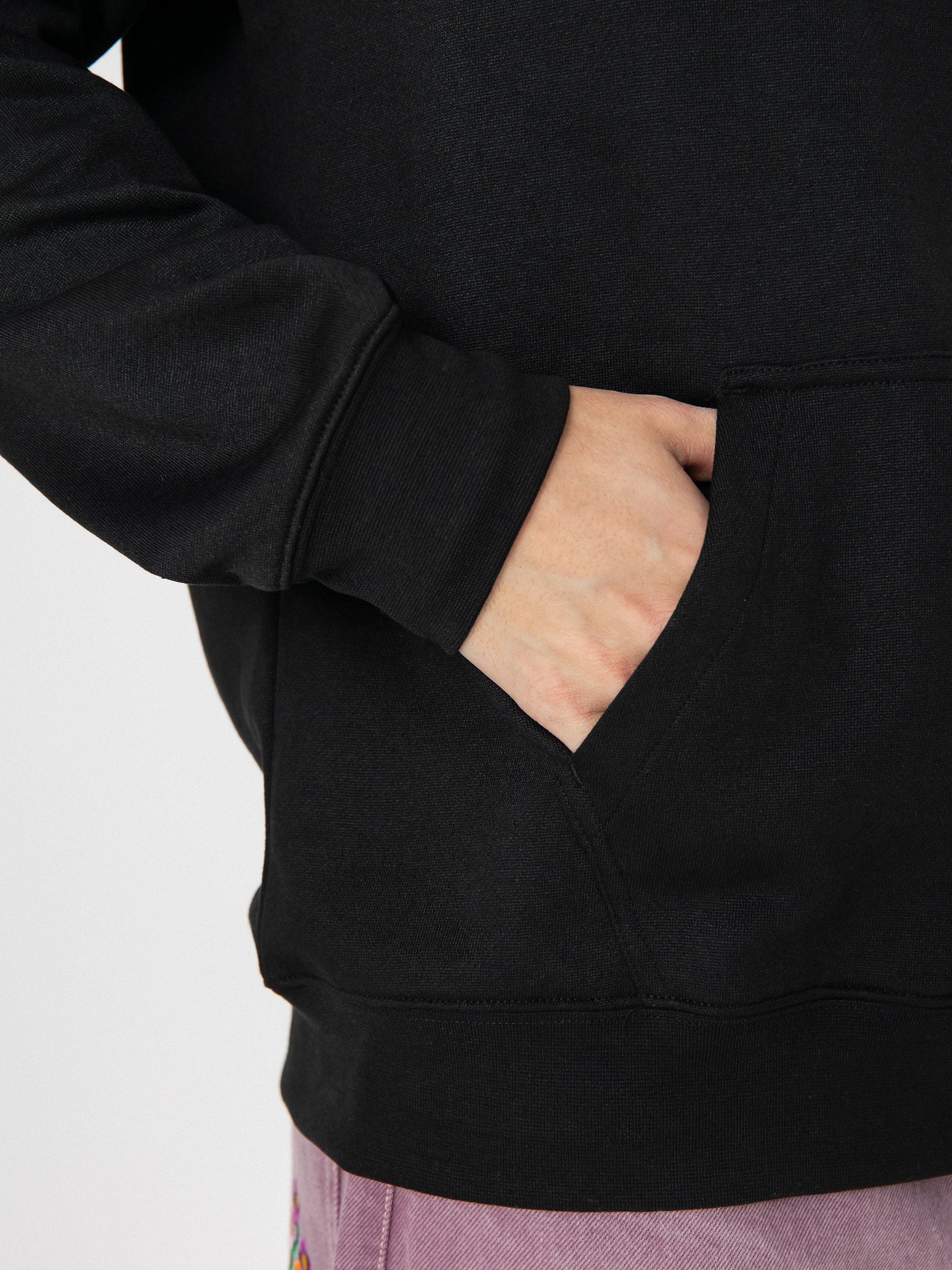 Bluza z kapturem Fox Wordmark HD (black)