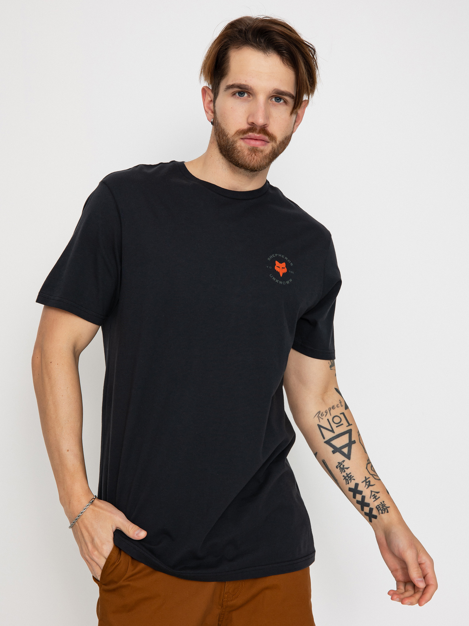 T-shirt Fox Plague Prem (black)