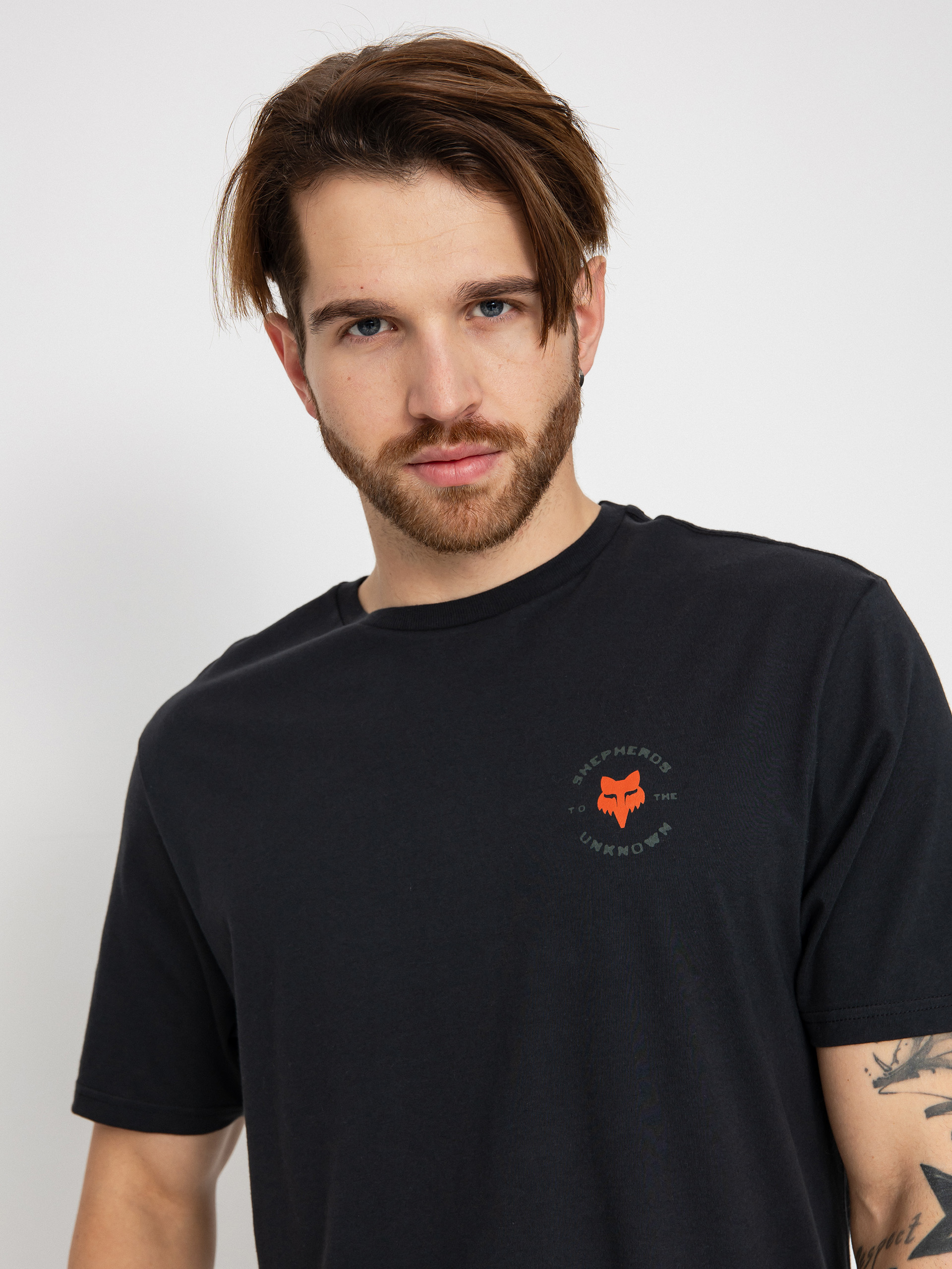 T-shirt Fox Plague Prem (black)