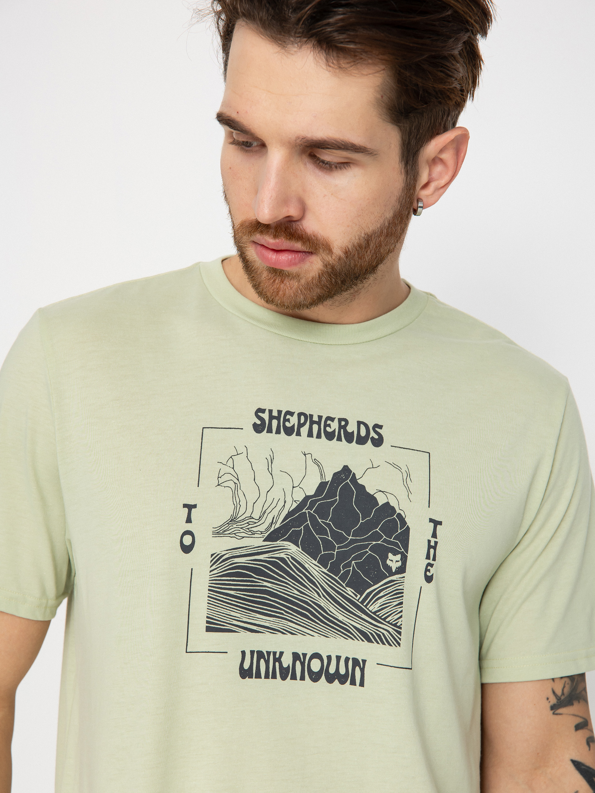 T-shirt Fox Shepherds Tech (cactus)